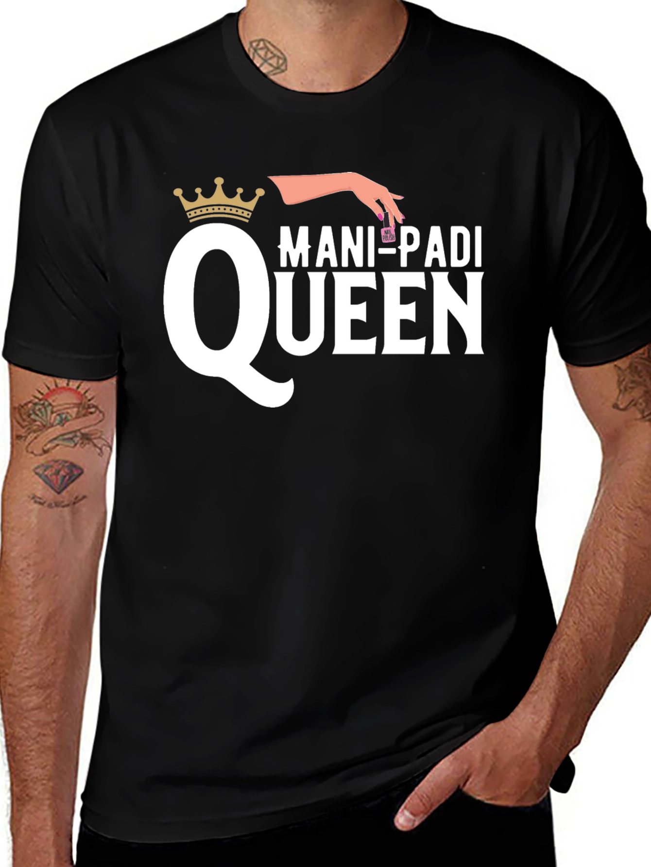 Mani-Padi Queen Graphic T-Shirt