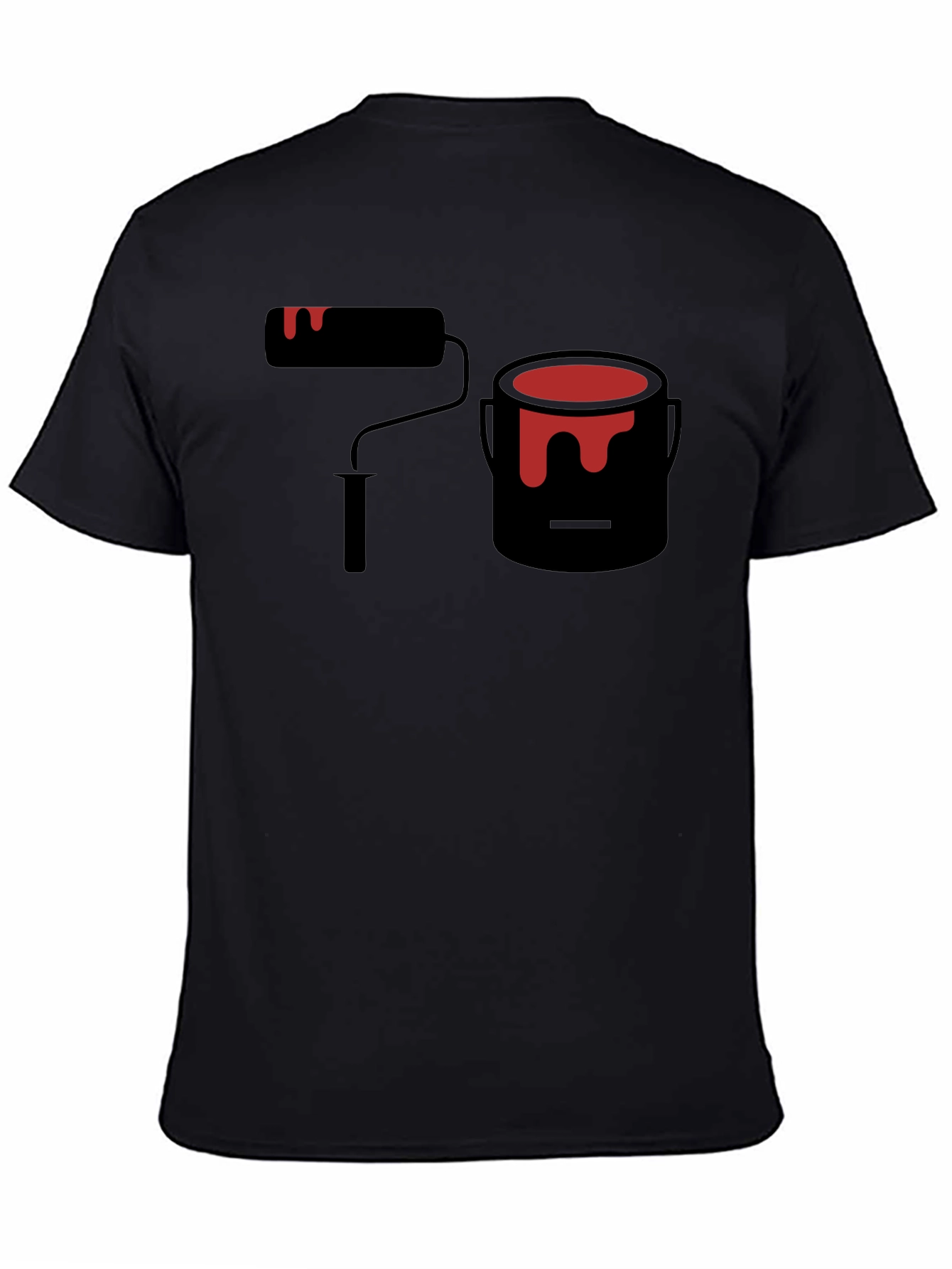 Paint Roller & Bucket Graphic T-Shirt