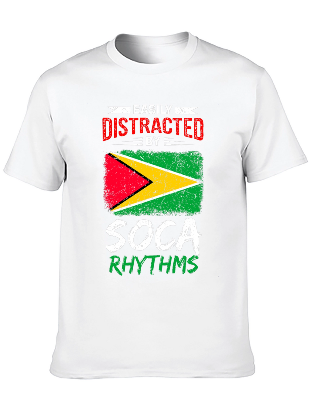 Guyana Flag Soca Rhythms T-Shirt