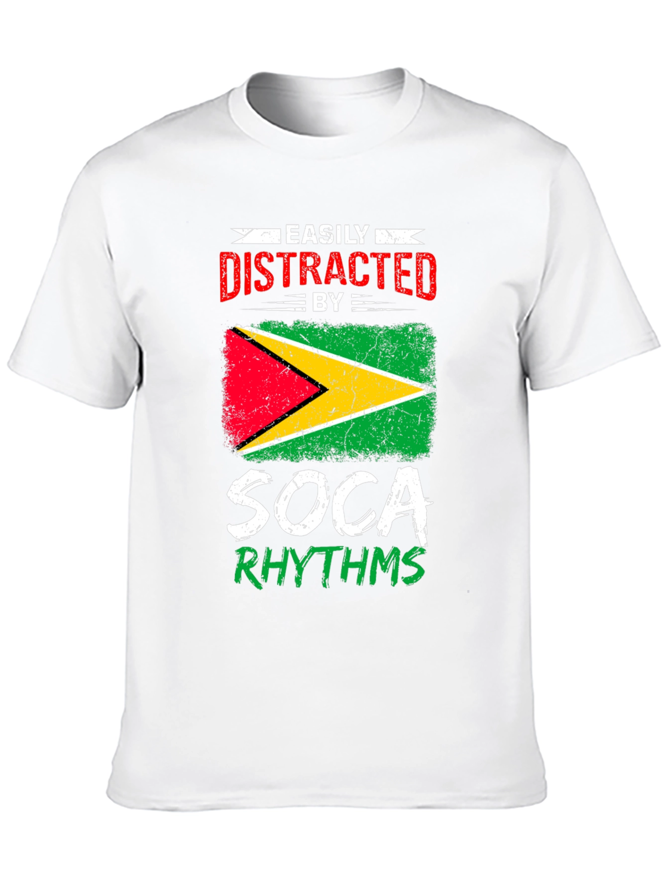 Guyana Flag Soca Rhythms T-Shirt