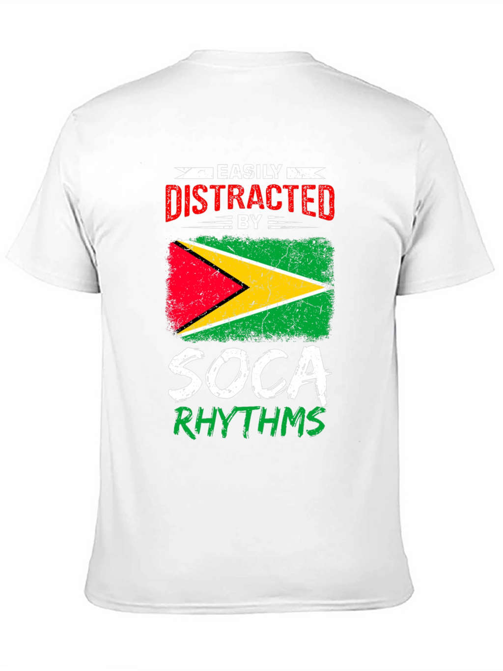 Guyana Flag Soca Rhythms T-Shirt