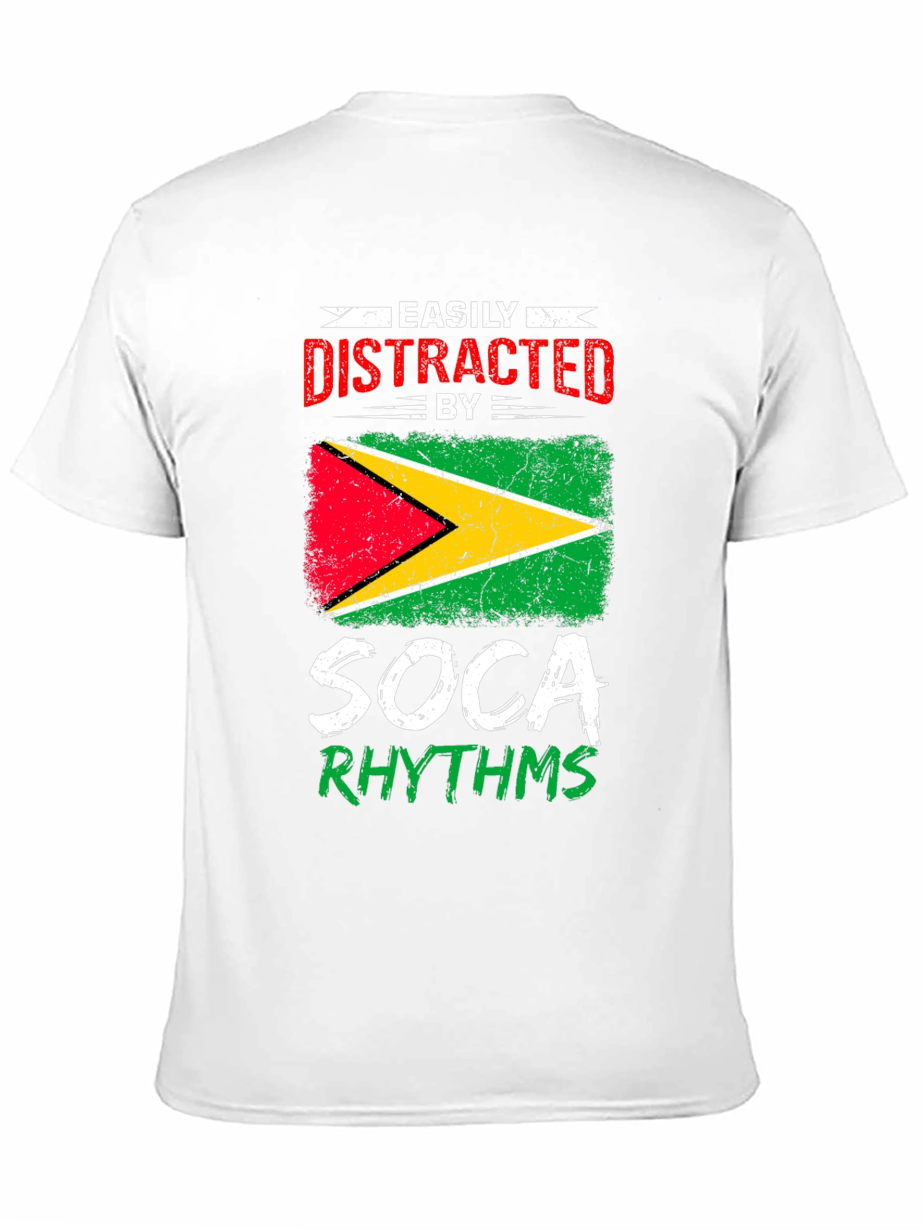 Guyana Flag Soca Rhythms T-Shirt