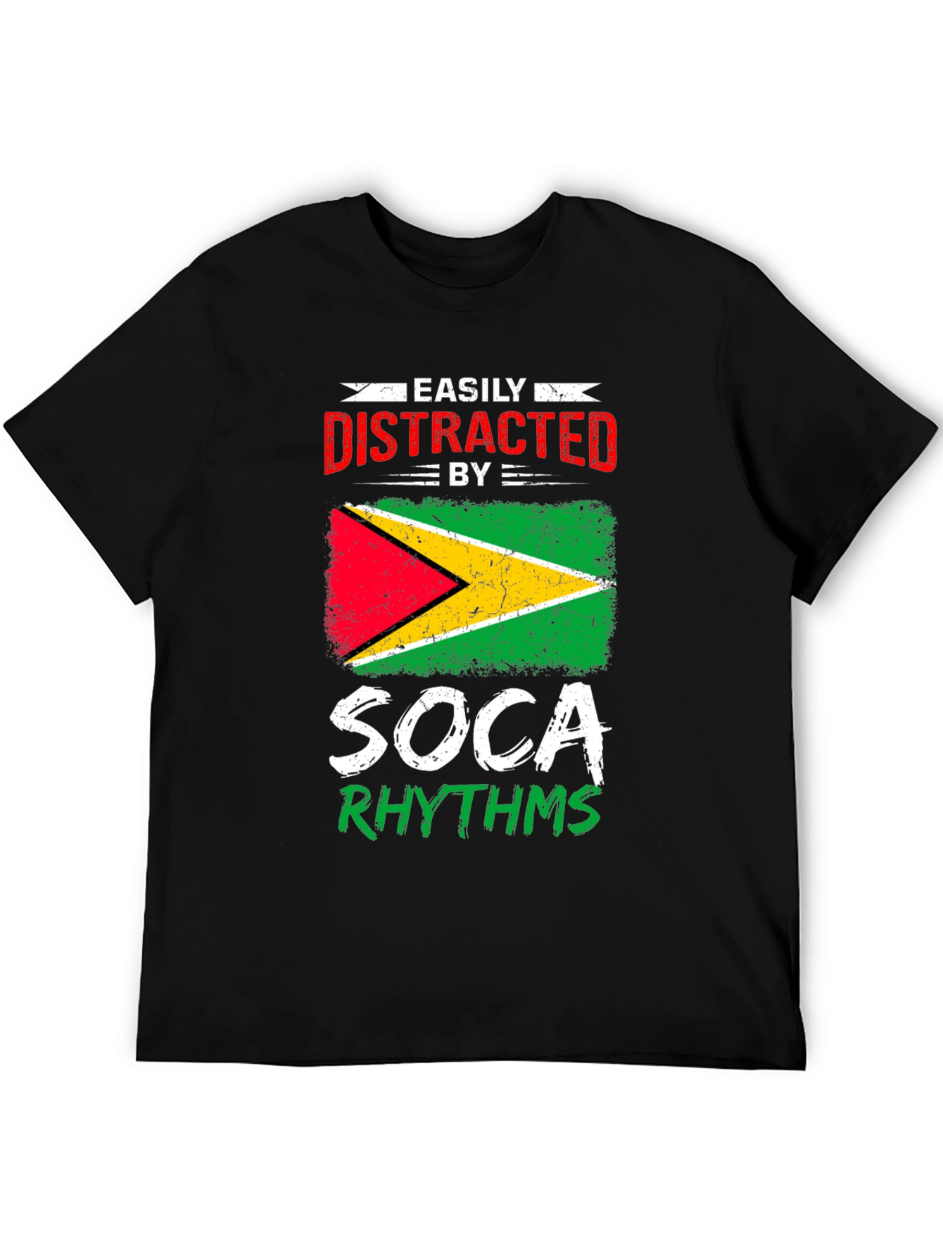 Guyana Flag Soca Rhythms T-Shirt