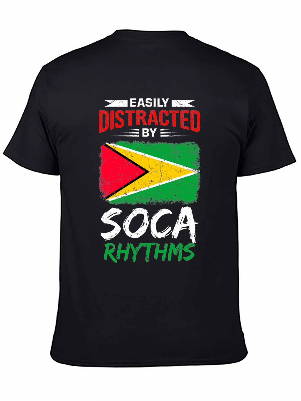 Guyana Flag Soca Rhythms T-Shirt
