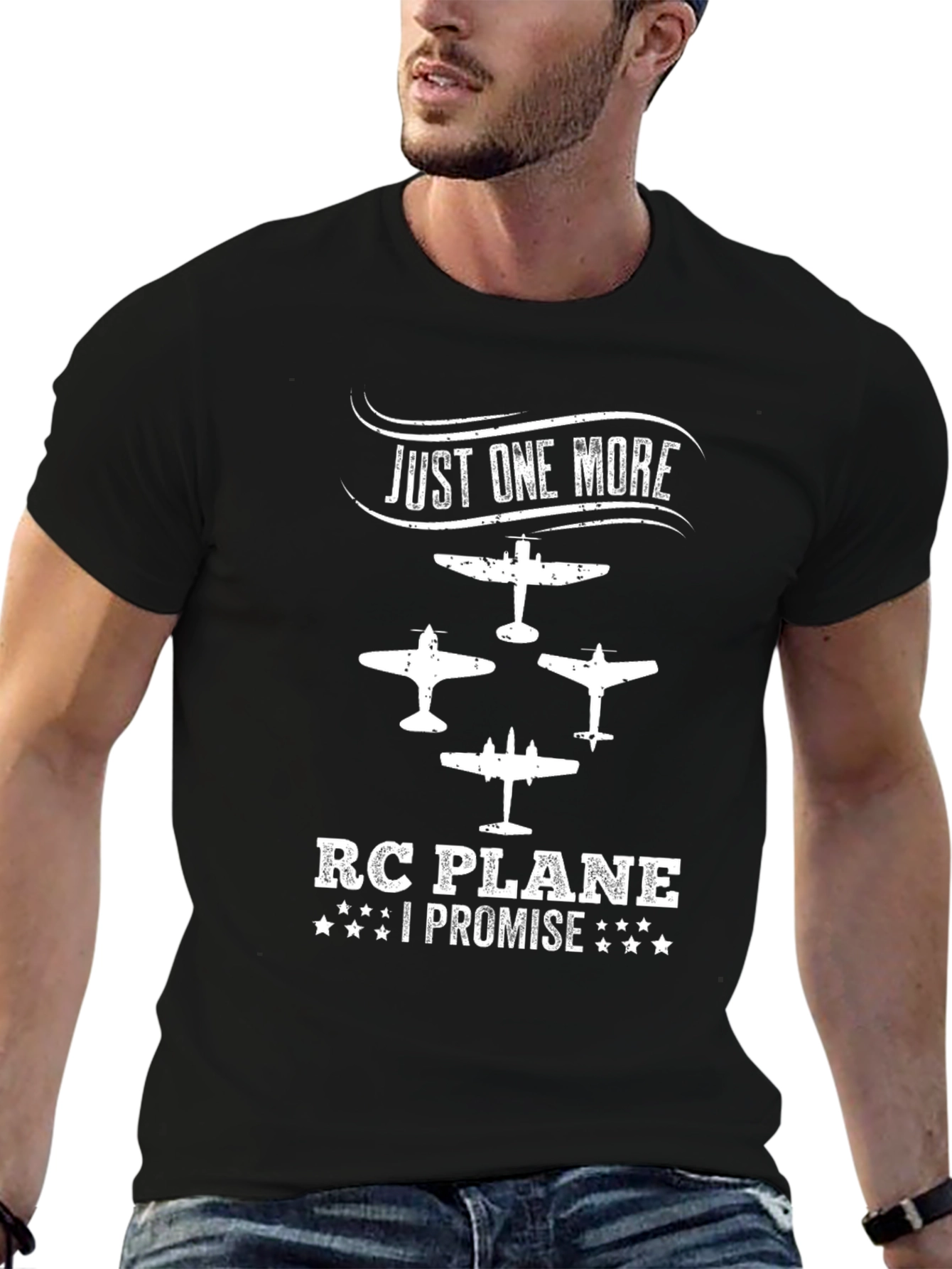 Just One More RC Plane - Funny Hobby T-Shirt