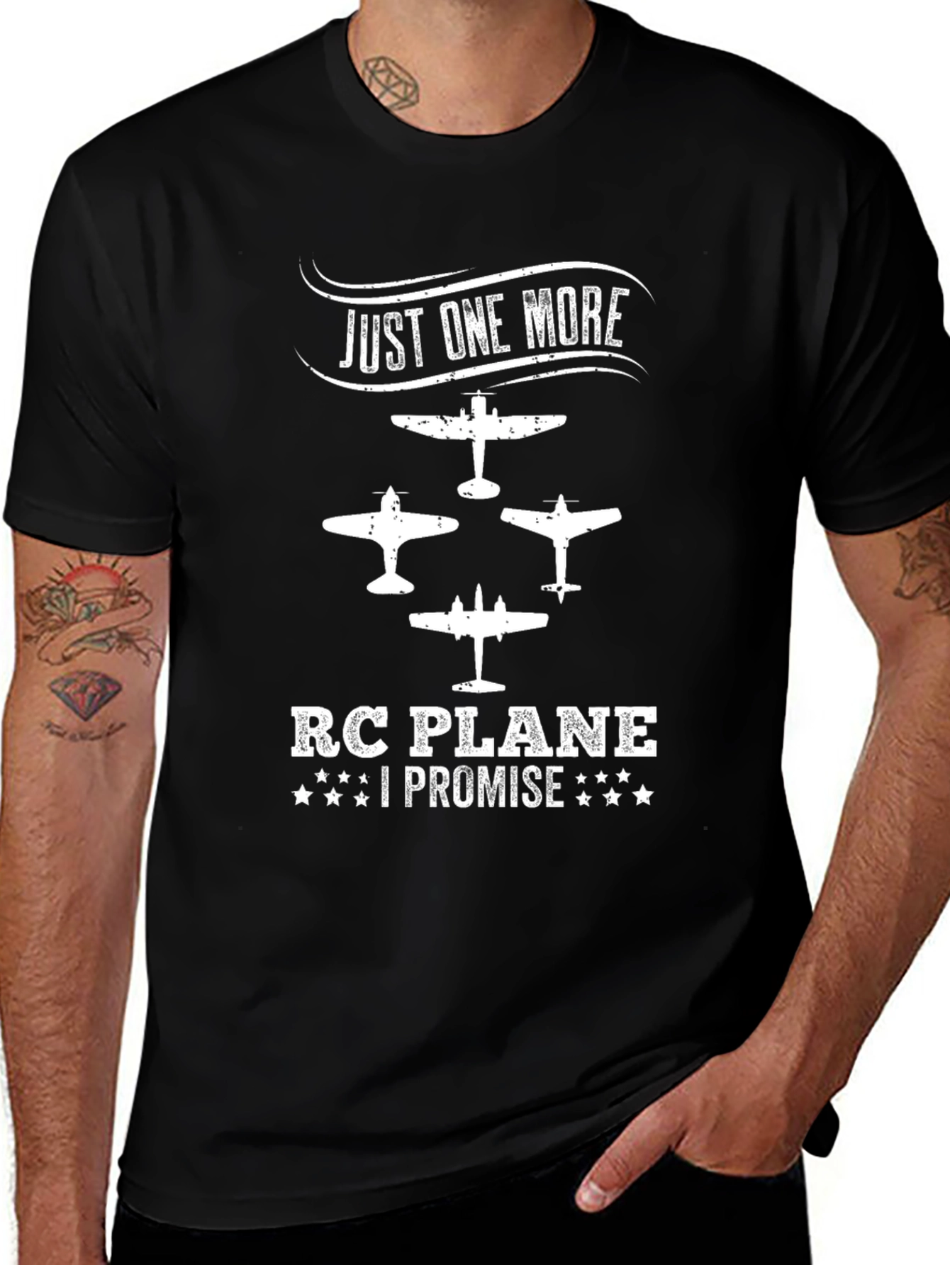 Just One More RC Plane - Funny Hobby T-Shirt