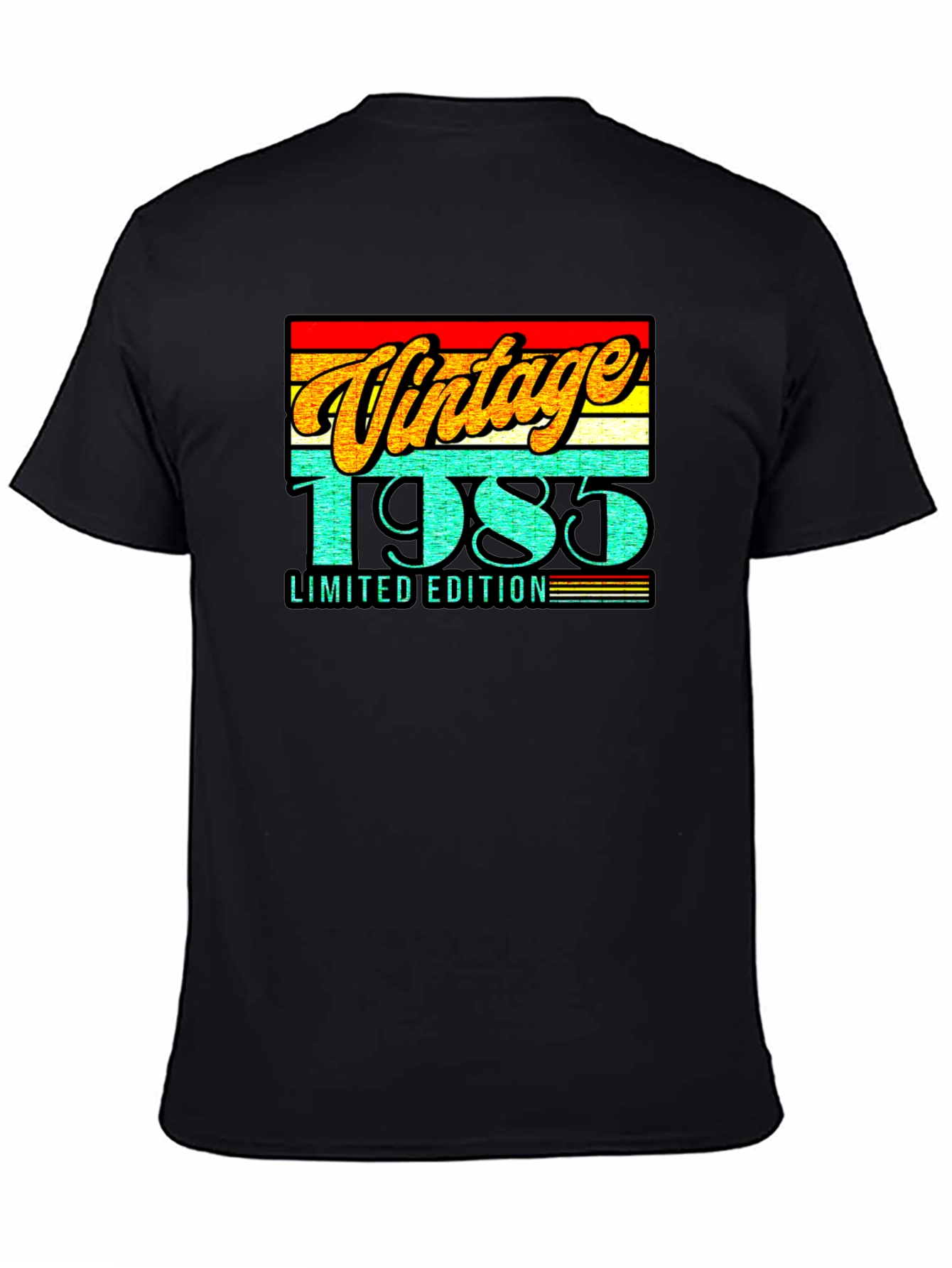 Vintage 1985 Limited Edition Black T-Shirt