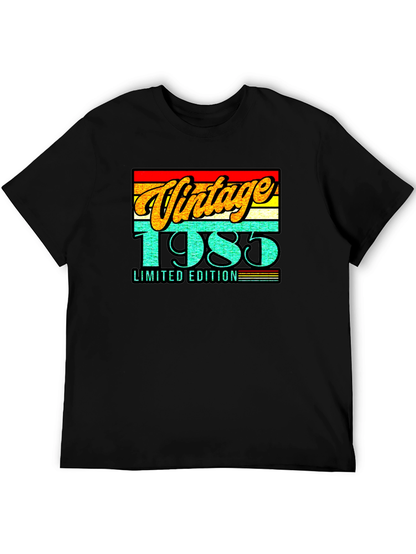 Vintage 1985 Limited Edition Black T-Shirt