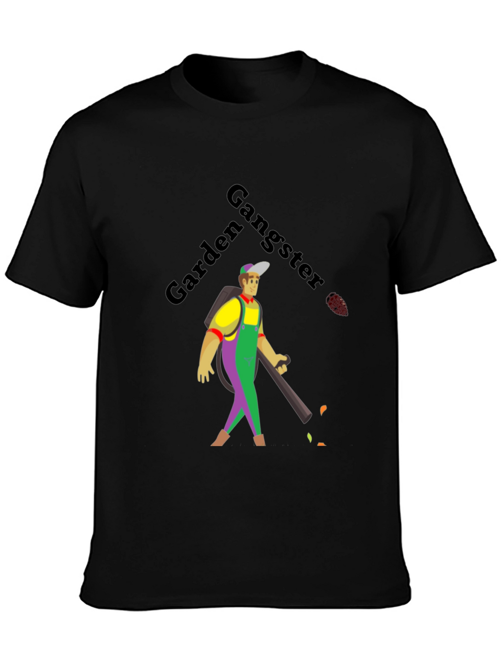 Garden Gangster Graphic Tee - Bold Humor Shirt