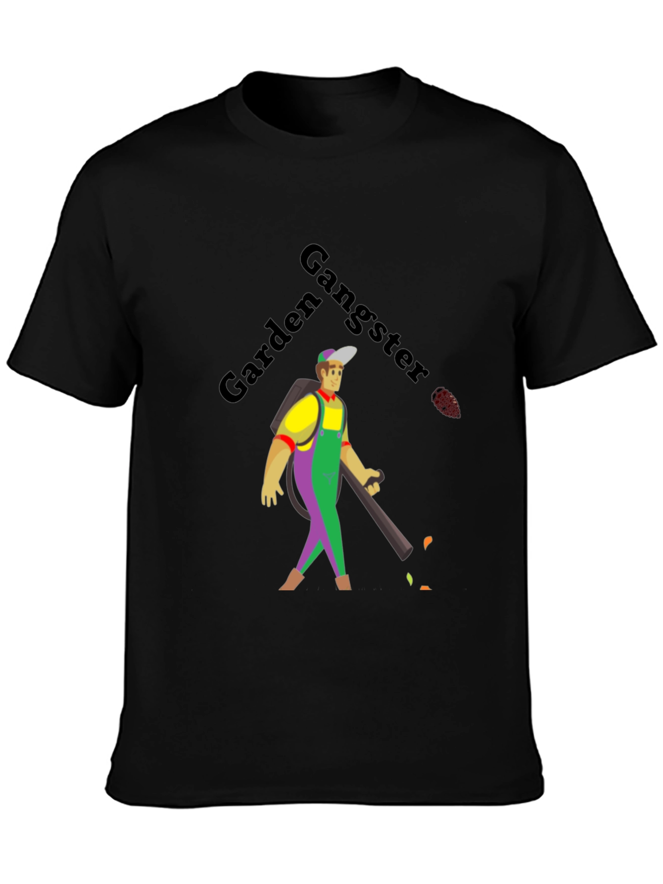 Garden Gangster Graphic Tee - Bold Humor Shirt