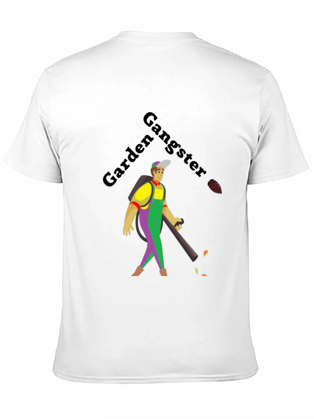 Garden Gangster Graphic Tee - Bold Humor Shirt
