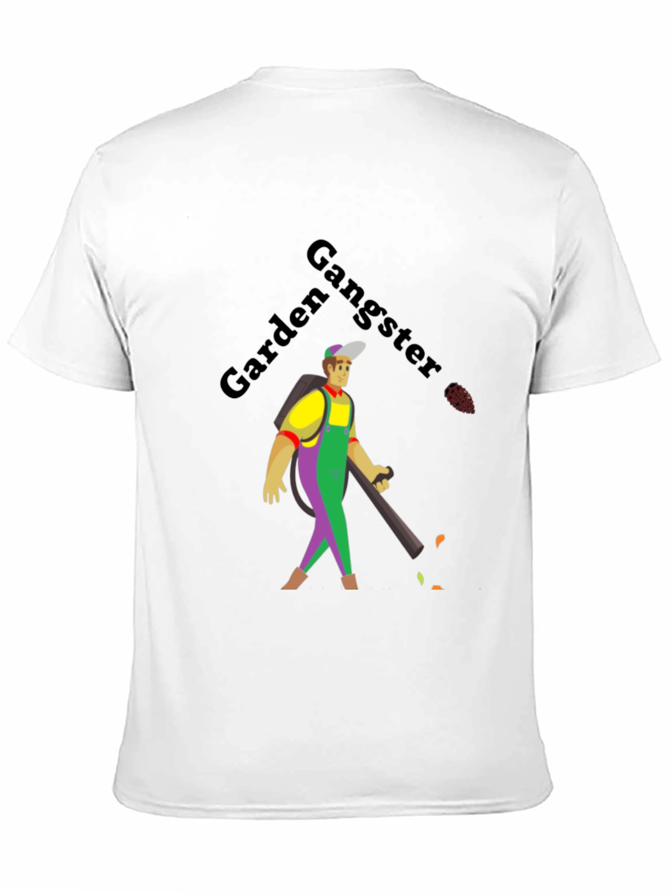 Garden Gangster Graphic Tee - Bold Humor Shirt
