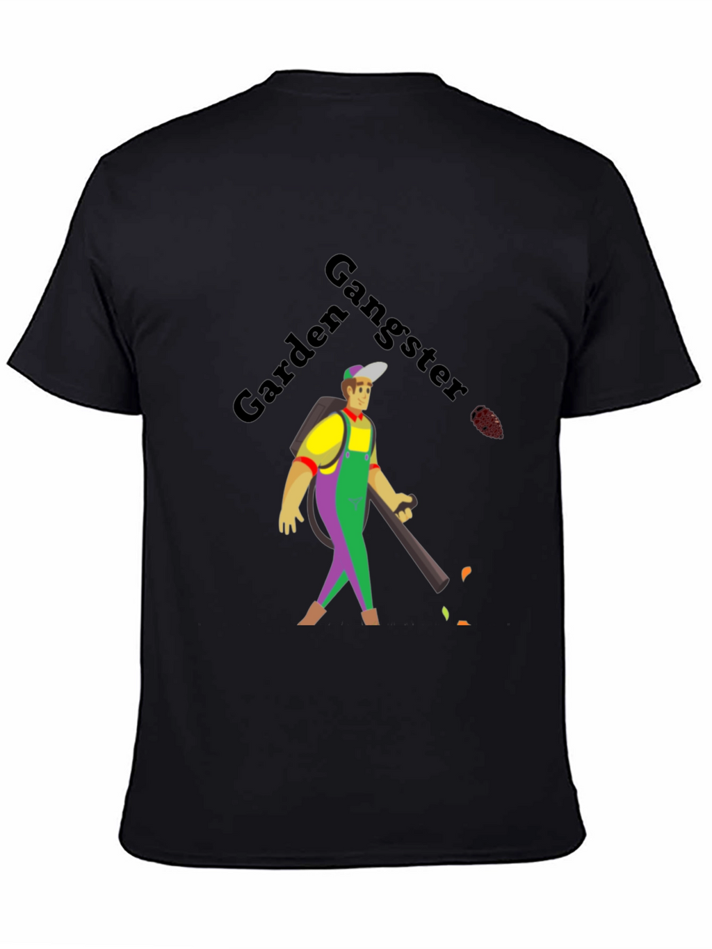 Garden Gangster Graphic Tee - Bold Humor Shirt