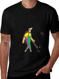 Garden Gangster Graphic Tee - Bold Humor Shirt