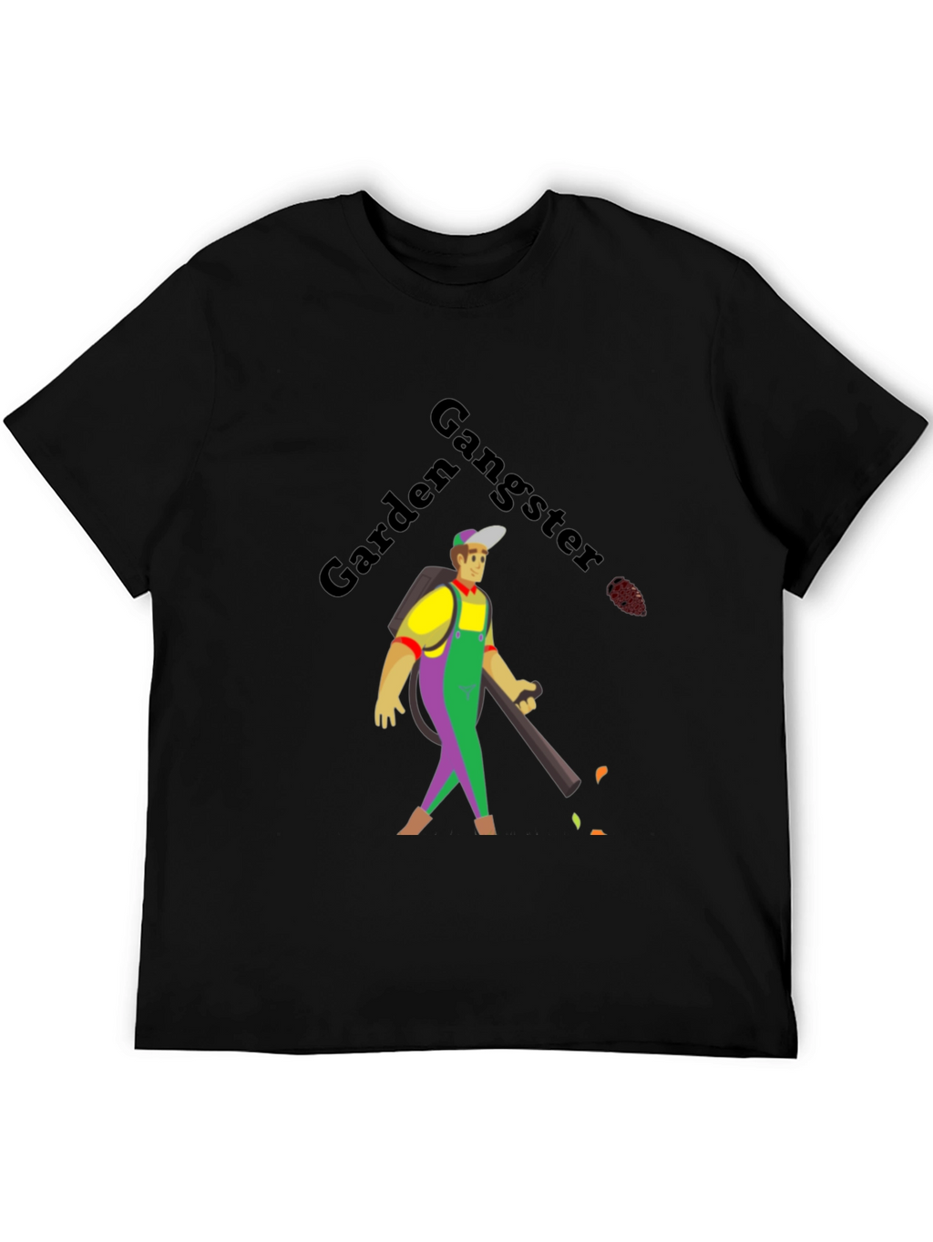Garden Gangster Graphic Tee - Bold Humor Shirt