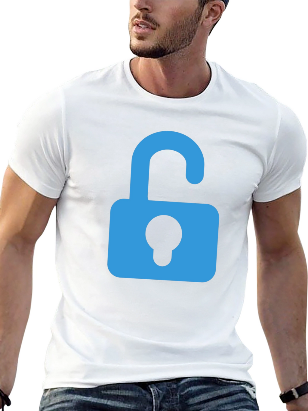 Unlock T-Shirt - Modern Graphic Tee