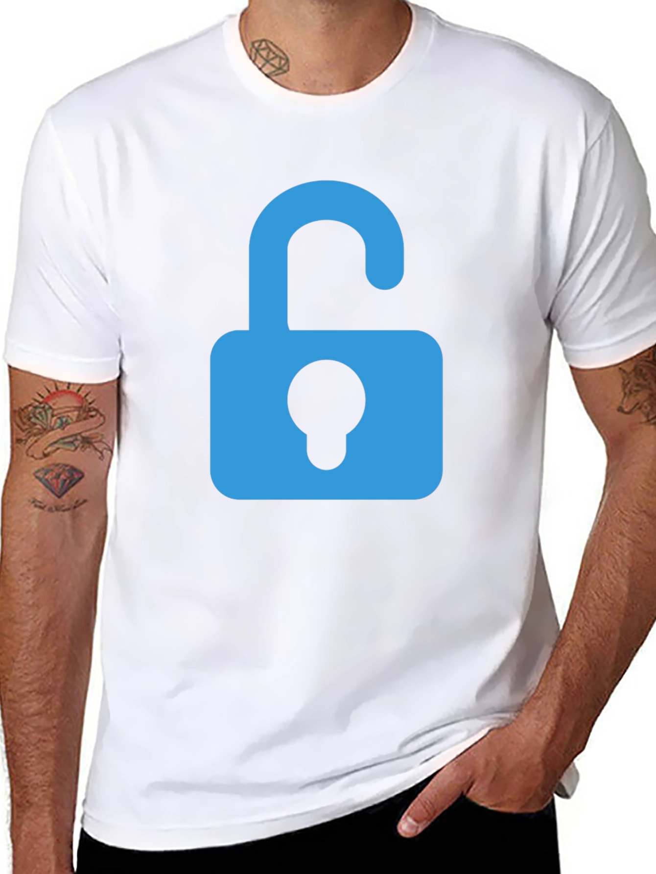 Unlock T-Shirt - Modern Graphic Tee