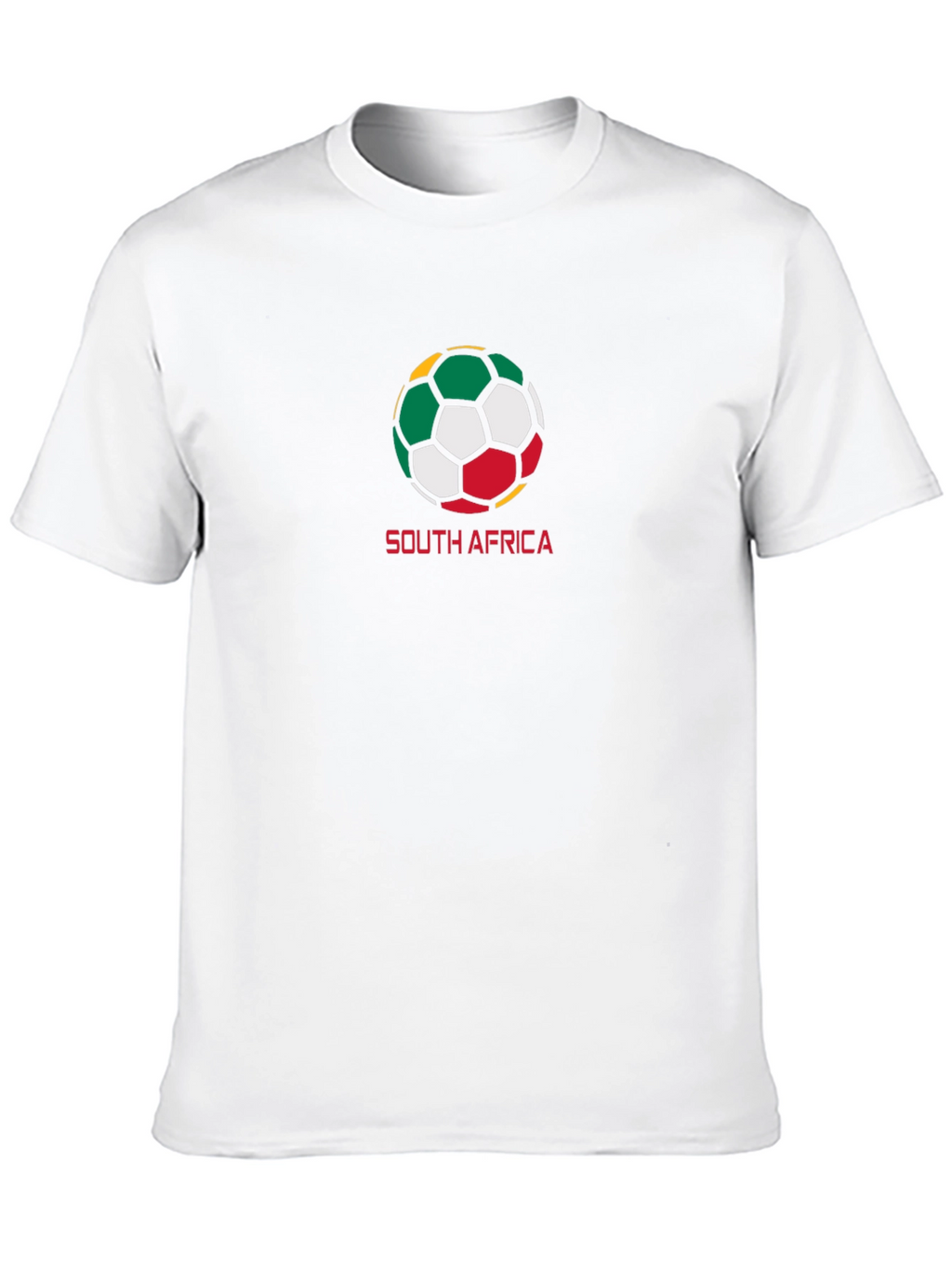 South Africa Soccer Ball Graphic Tee - Black