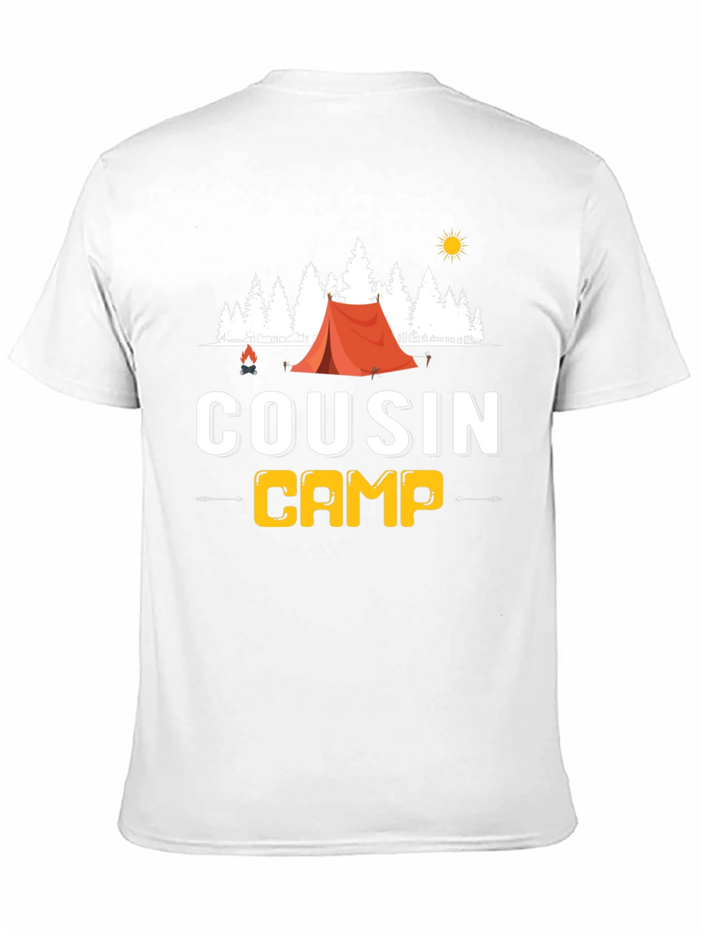 Cousin Camp T-Shirt Camping Trip Tee