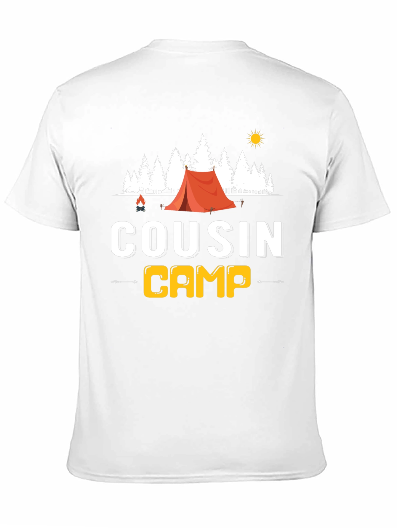 Cousin Camp T-Shirt Camping Trip Tee