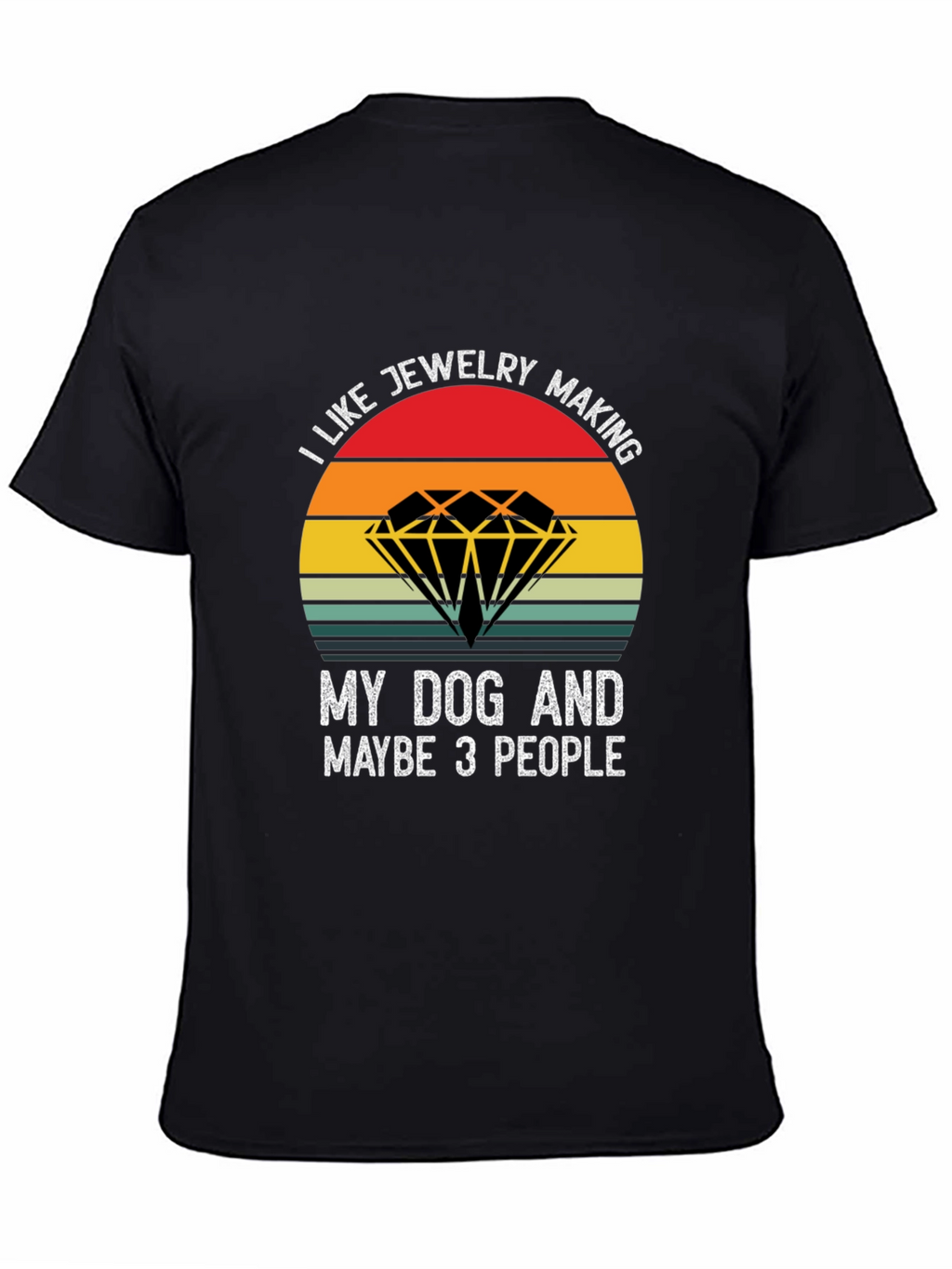 Jewelry Making & Dog Lover T-Shirt - Novelty Tee