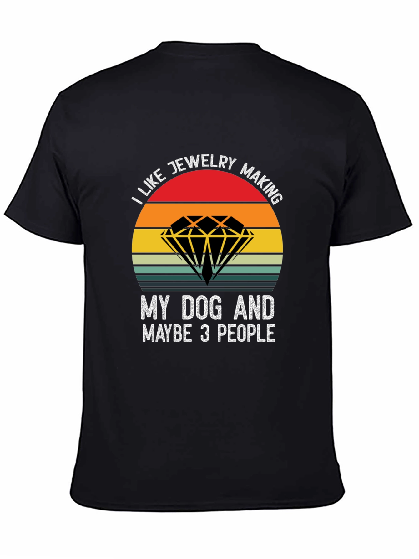 Jewelry Making & Dog Lover T-Shirt - Novelty Tee