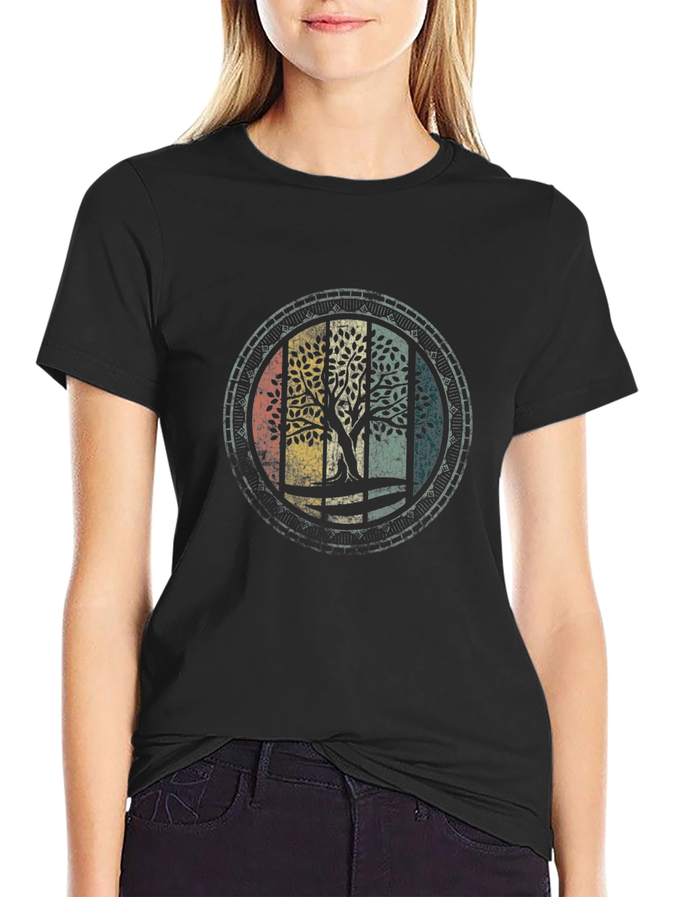 Vintage Tree of Life Graphic T-Shirt