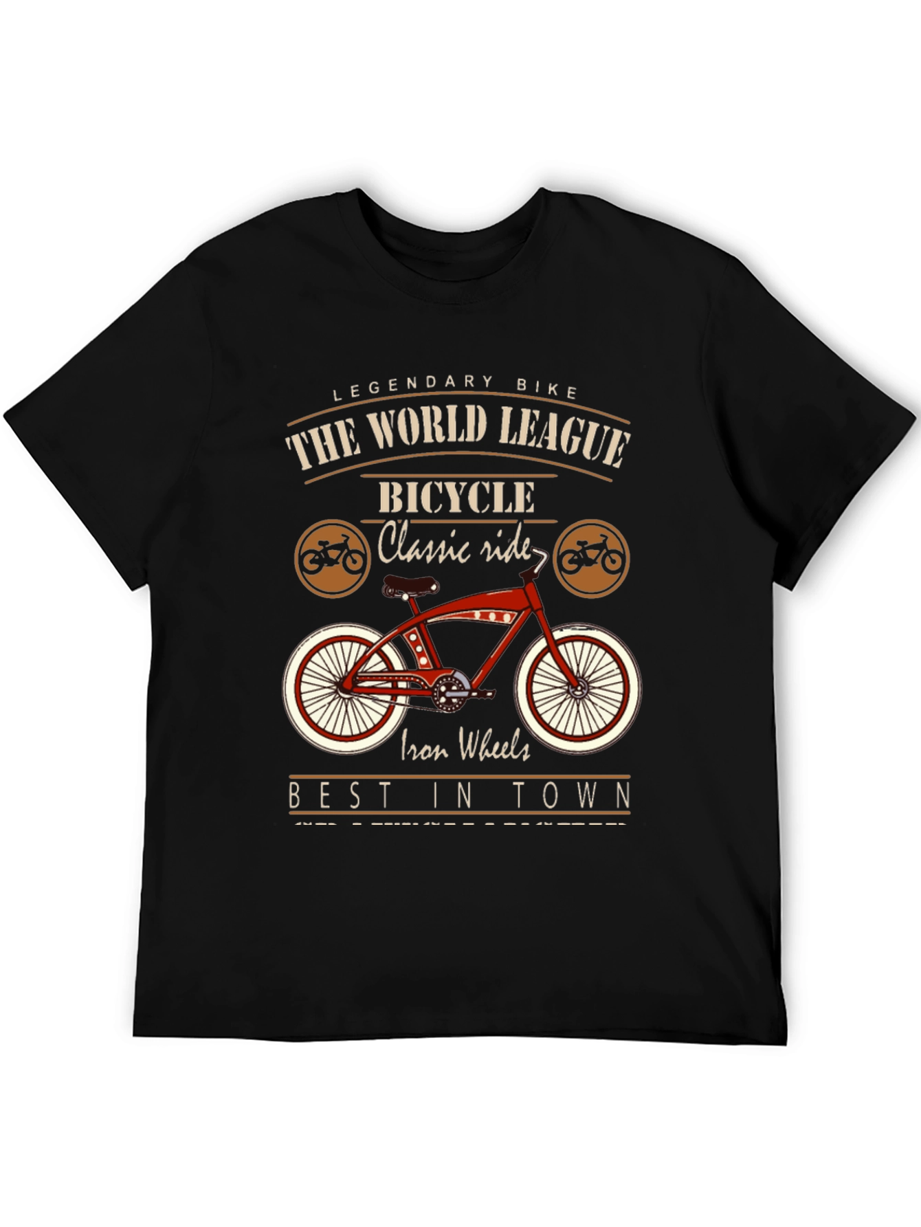 Vintage Bicycle T-Shirt -  Classic Rides & Iron Wheels