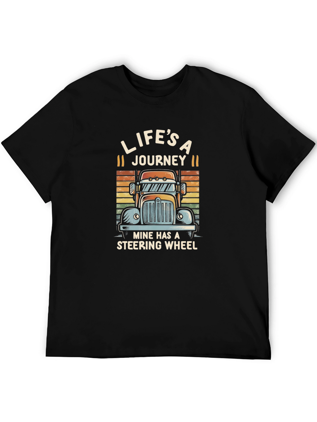 Trucker Lifes A Journey T-Shirt