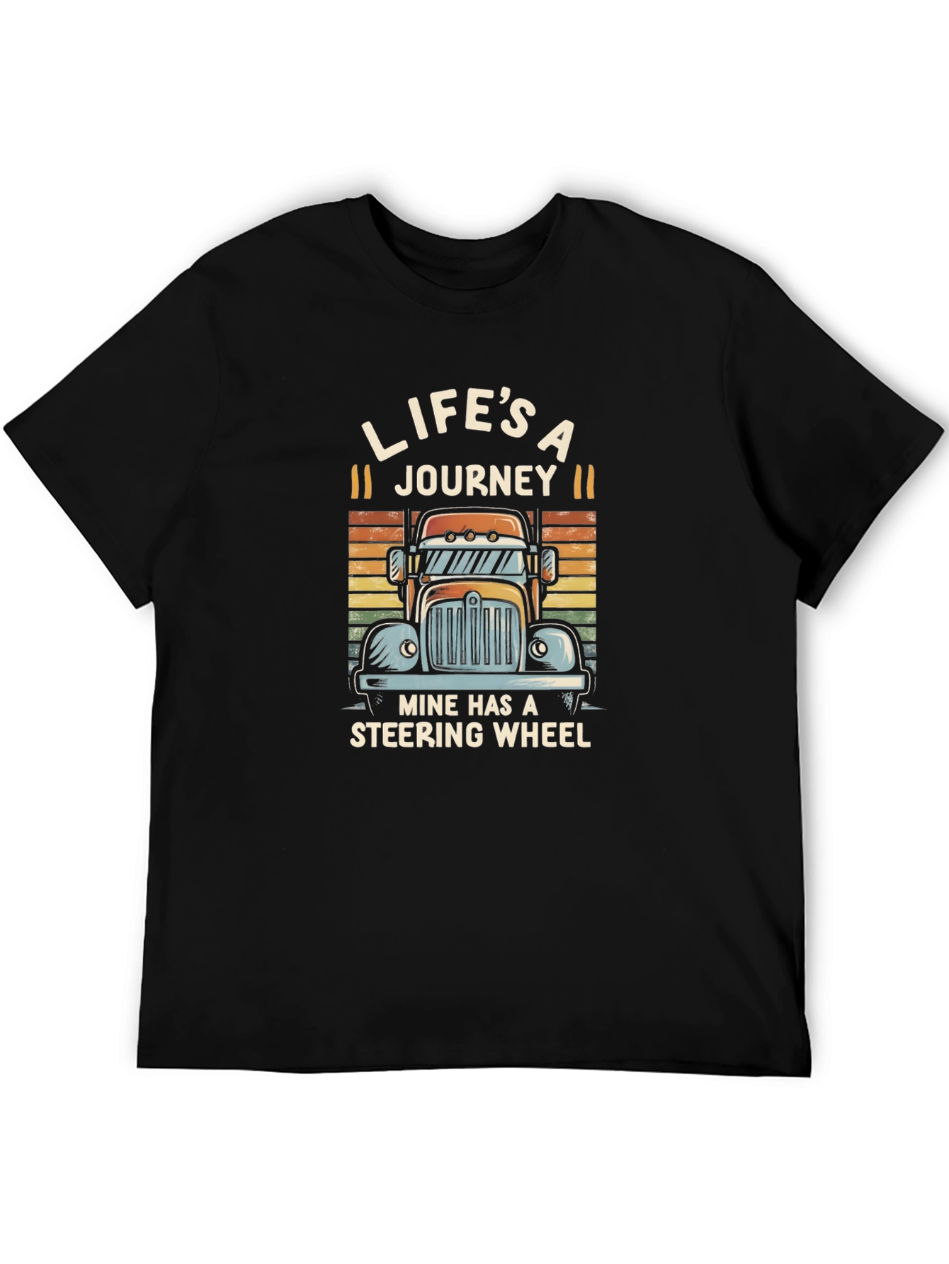 Trucker Lifes A Journey T-Shirt