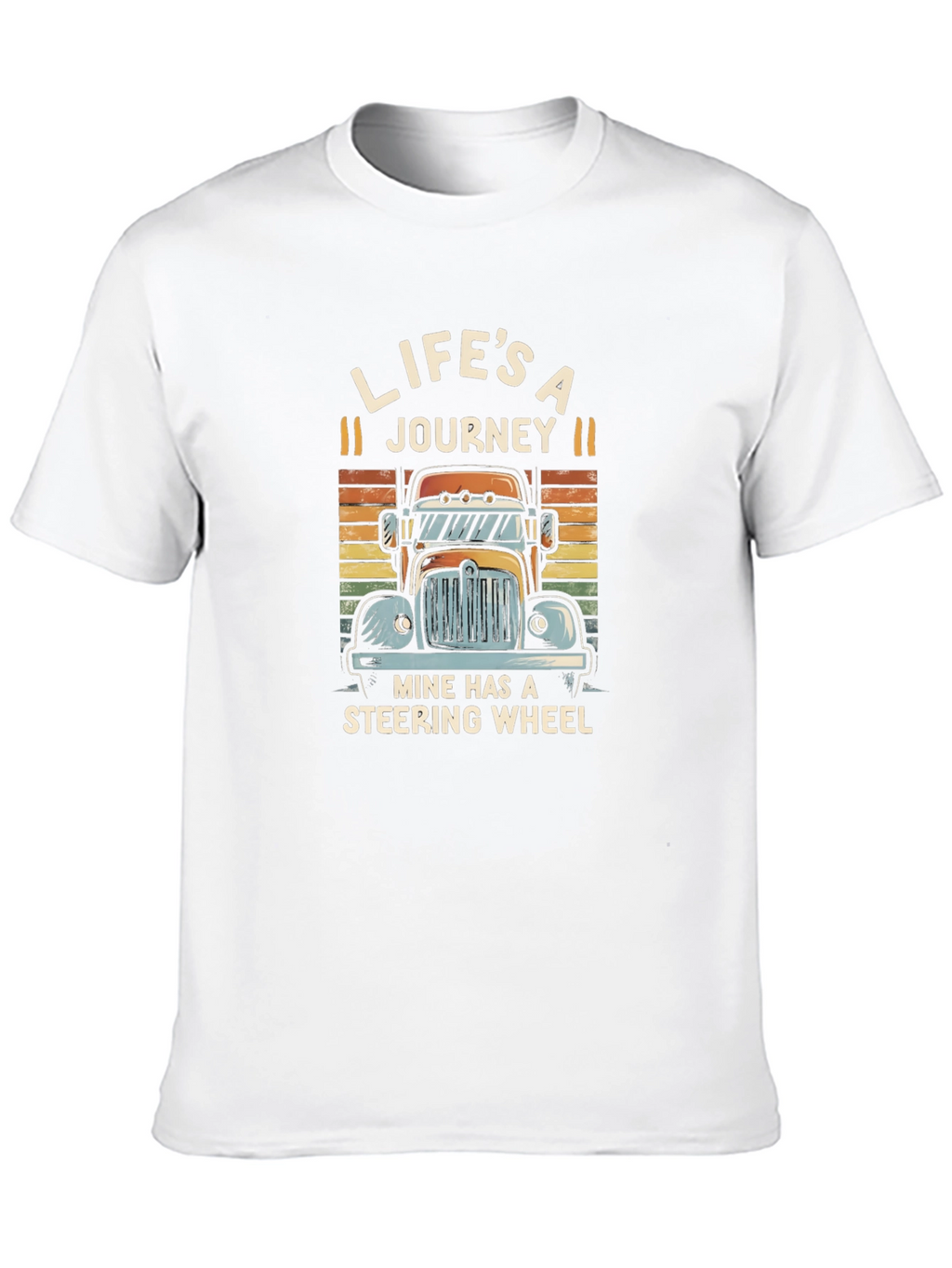 Trucker Lifes A Journey T-Shirt