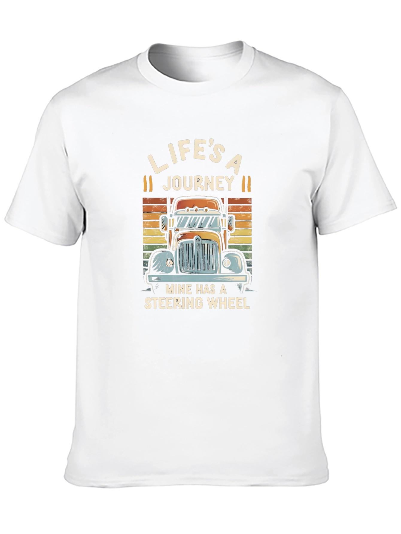 Trucker Lifes A Journey T-Shirt