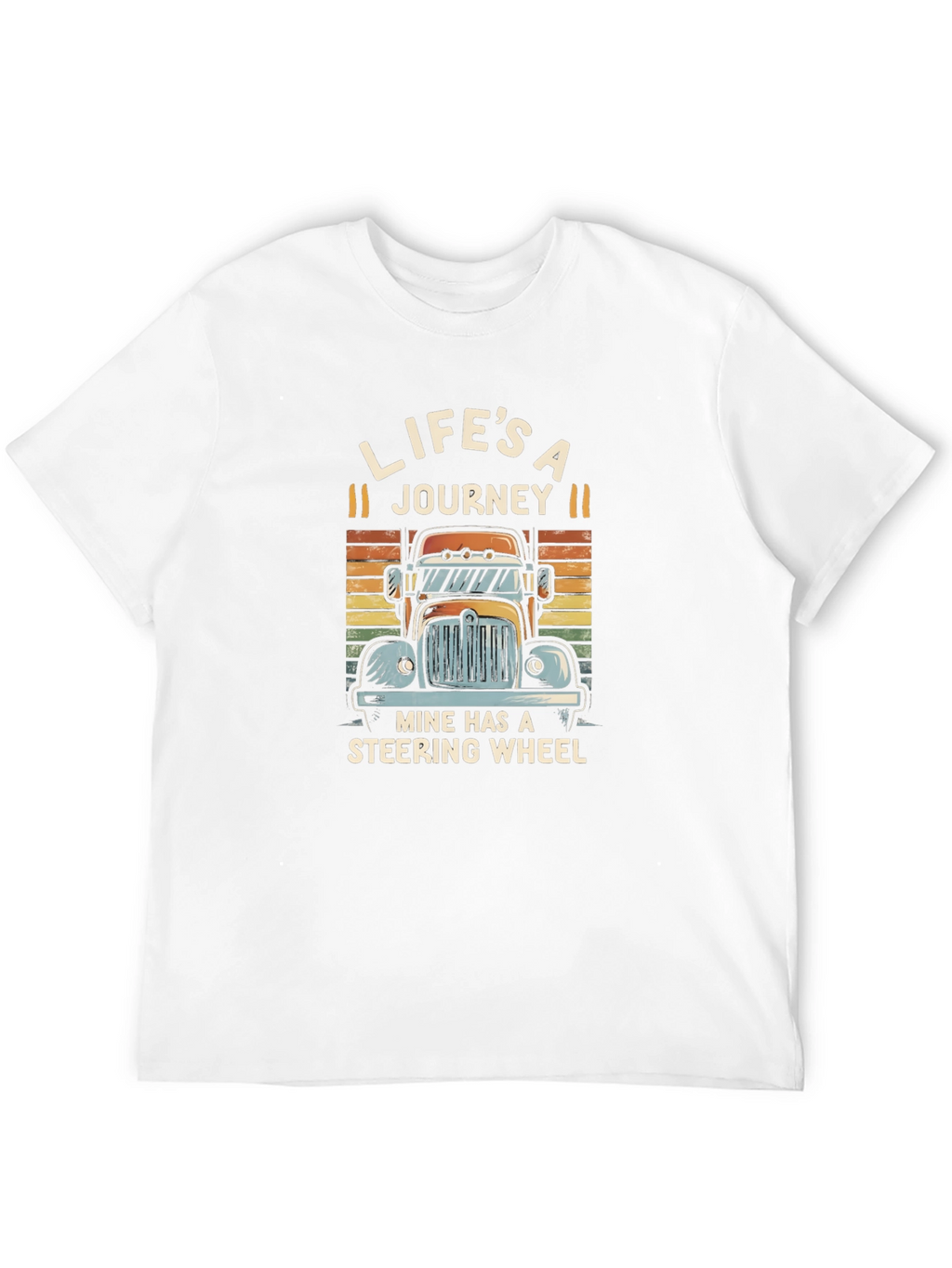 Trucker Lifes A Journey T-Shirt