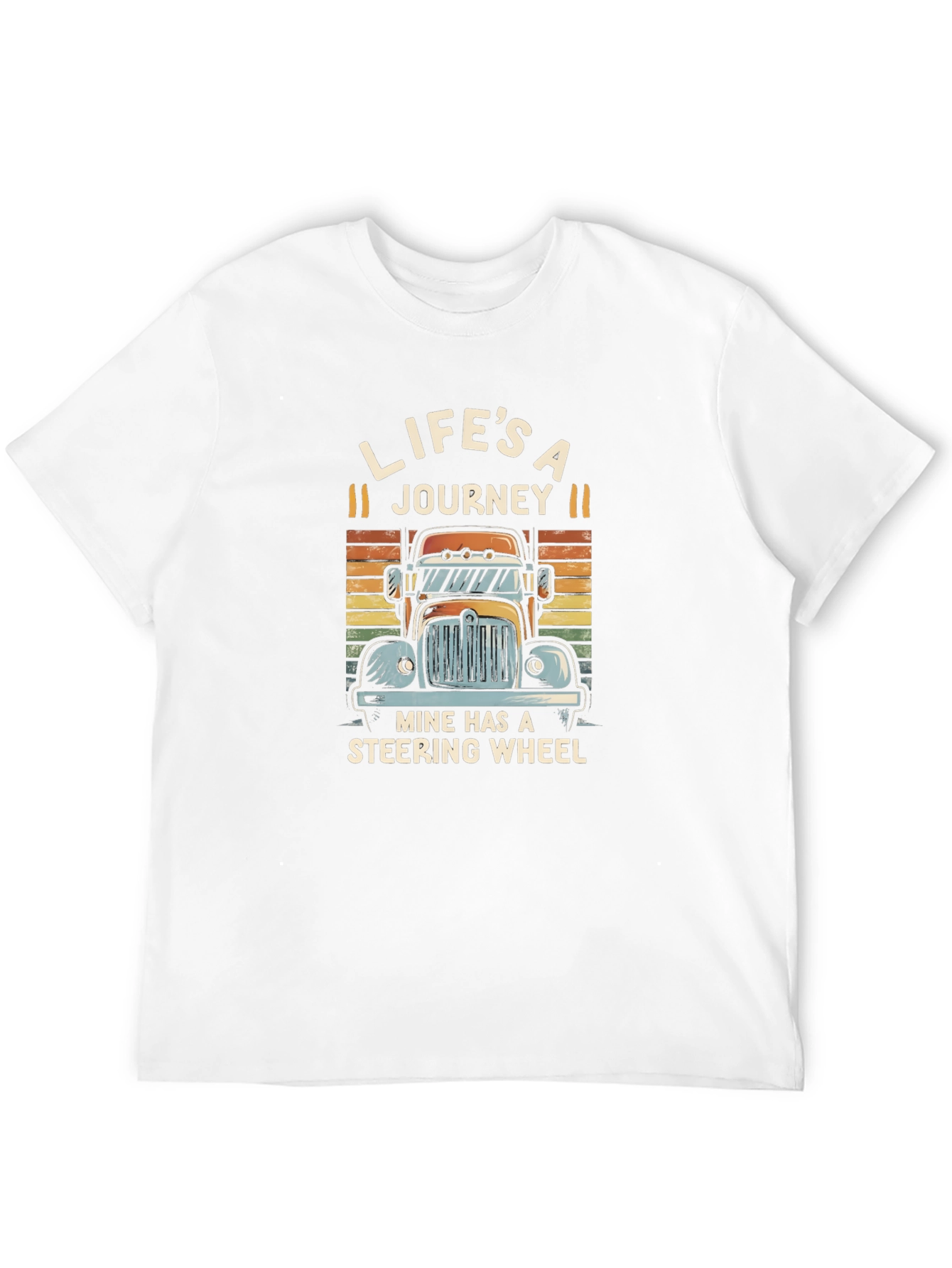 Trucker Lifes A Journey T-Shirt