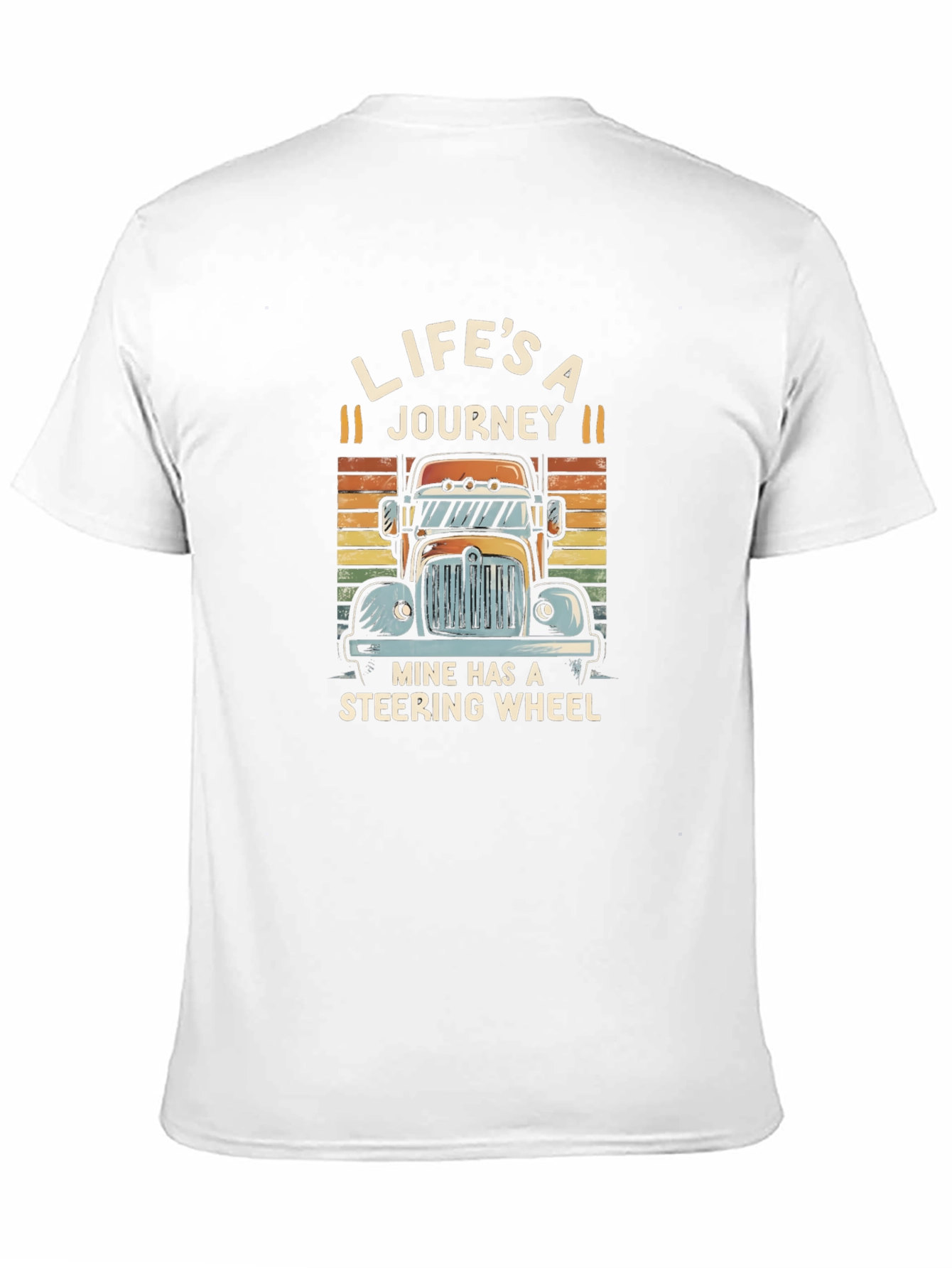 Trucker Lifes A Journey T-Shirt