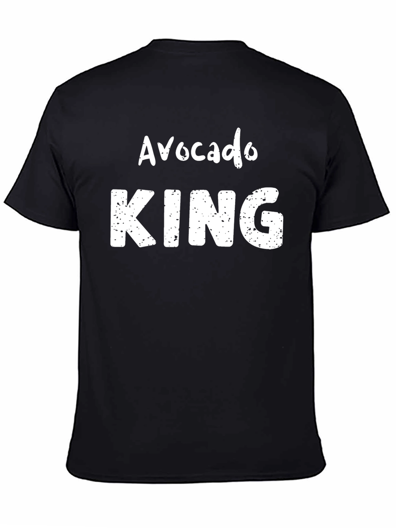 Avocado King Black T-Shirt