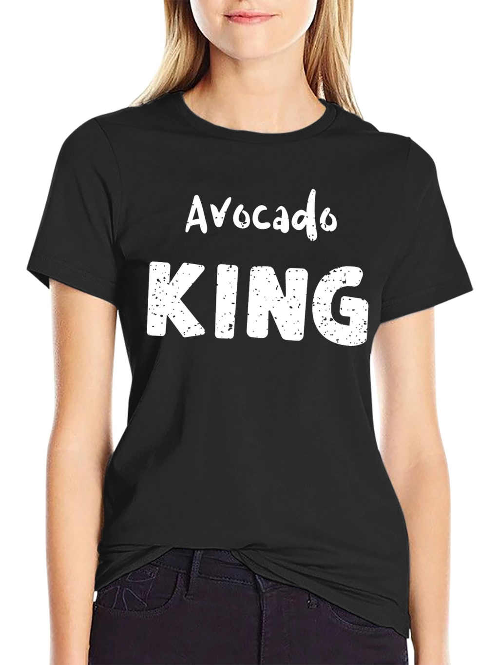 Avocado King Black T-Shirt