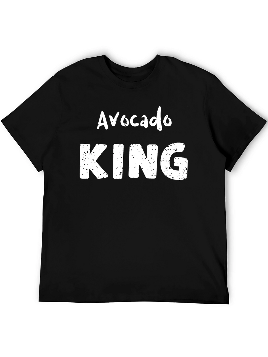 Avocado King Black T-Shirt
