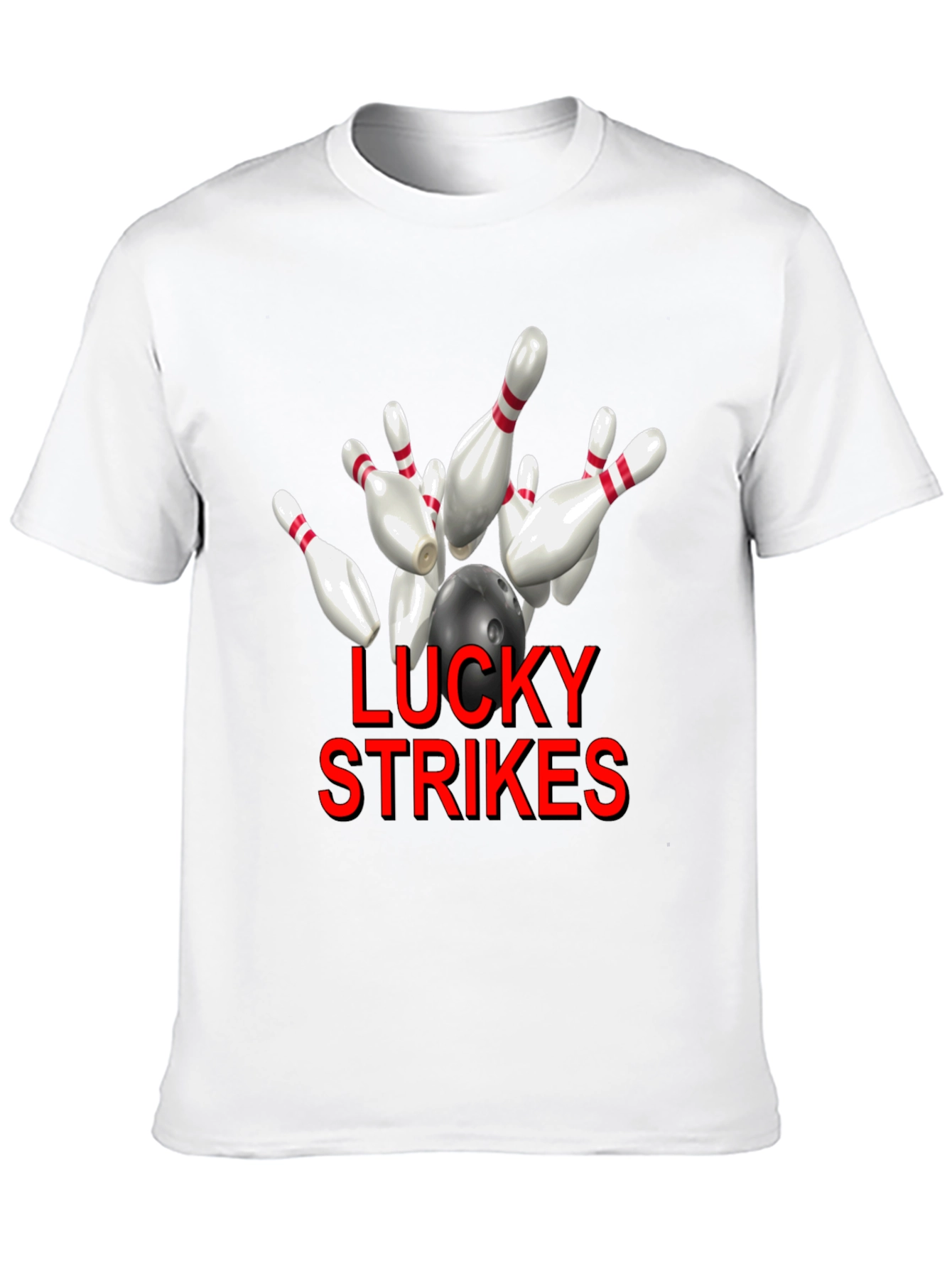 Lucky Strikes Bowling T-Shirt