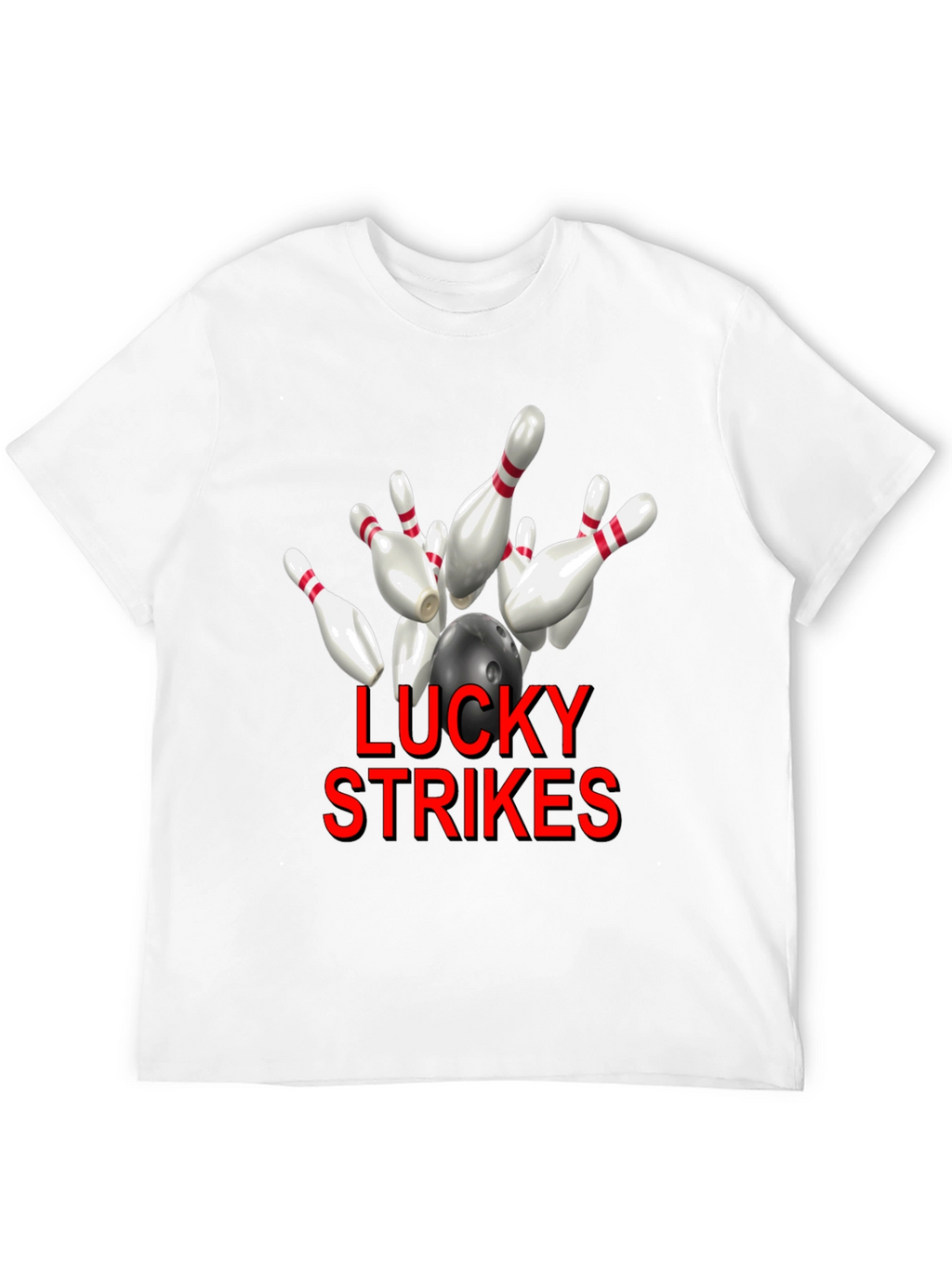 Lucky Strikes Bowling T-Shirt