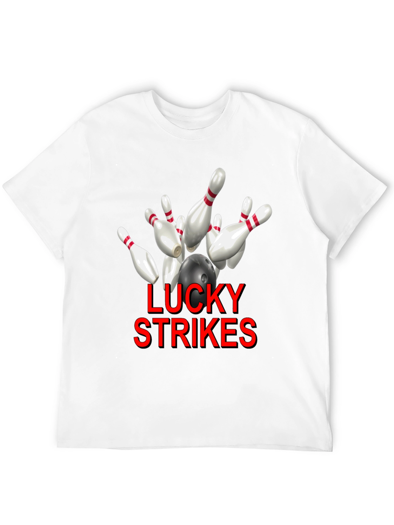 Lucky Strikes Bowling T-Shirt