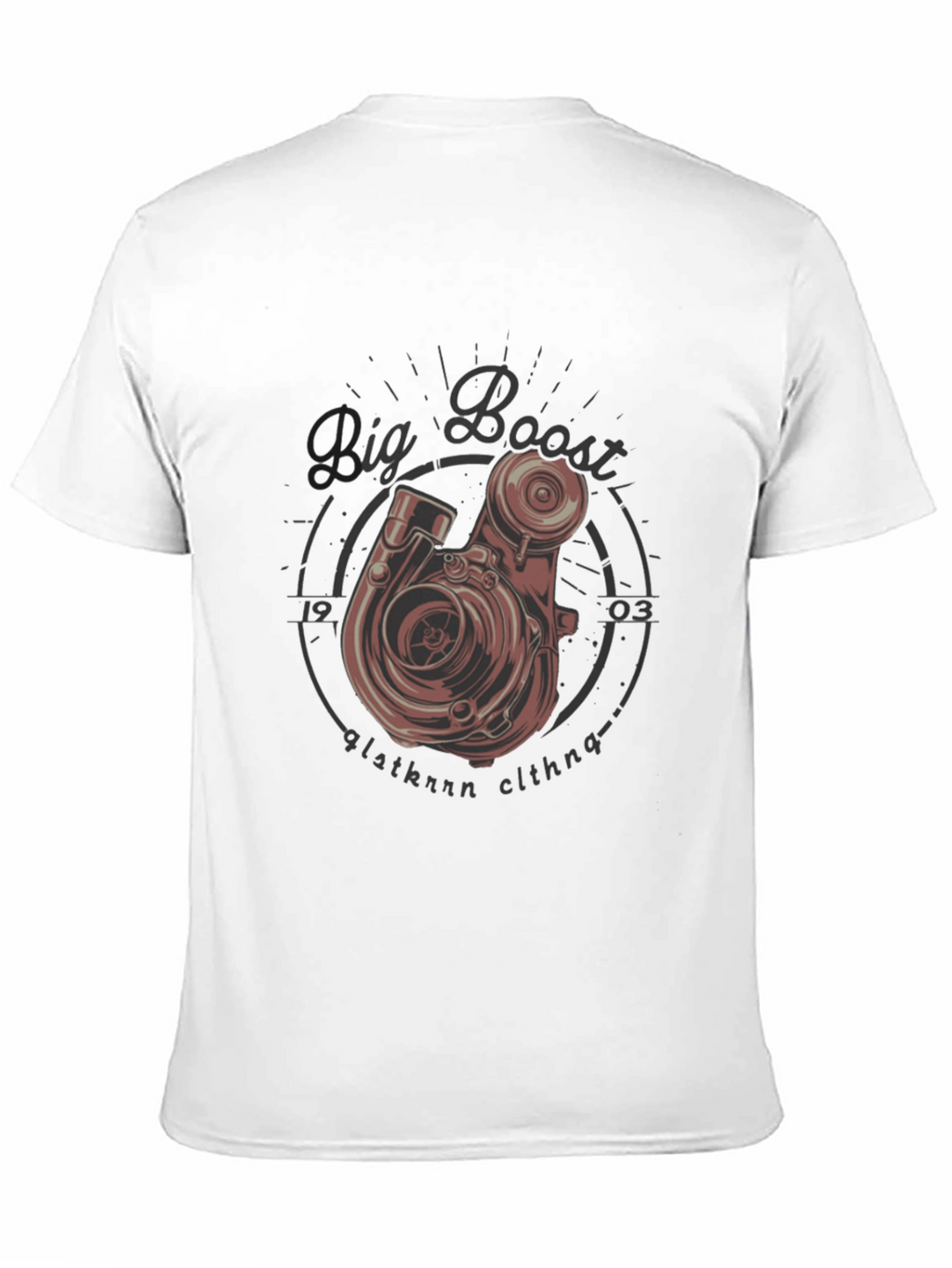 Big Boost Turbo T-Shirt - Automotive Enthusiast Apparel