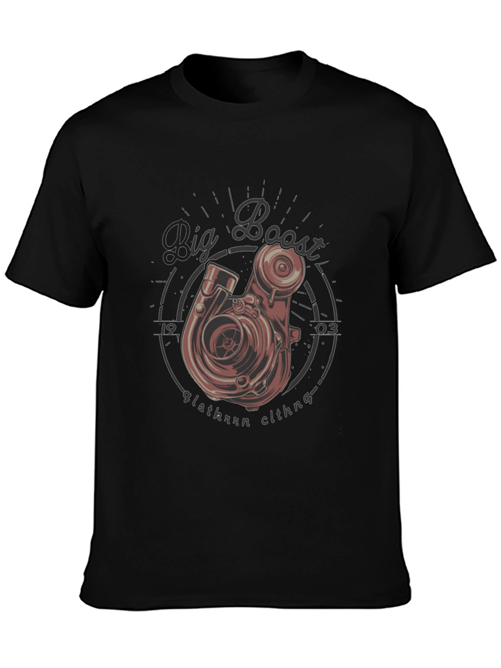Big Boost Turbo T-Shirt - Automotive Enthusiast Apparel