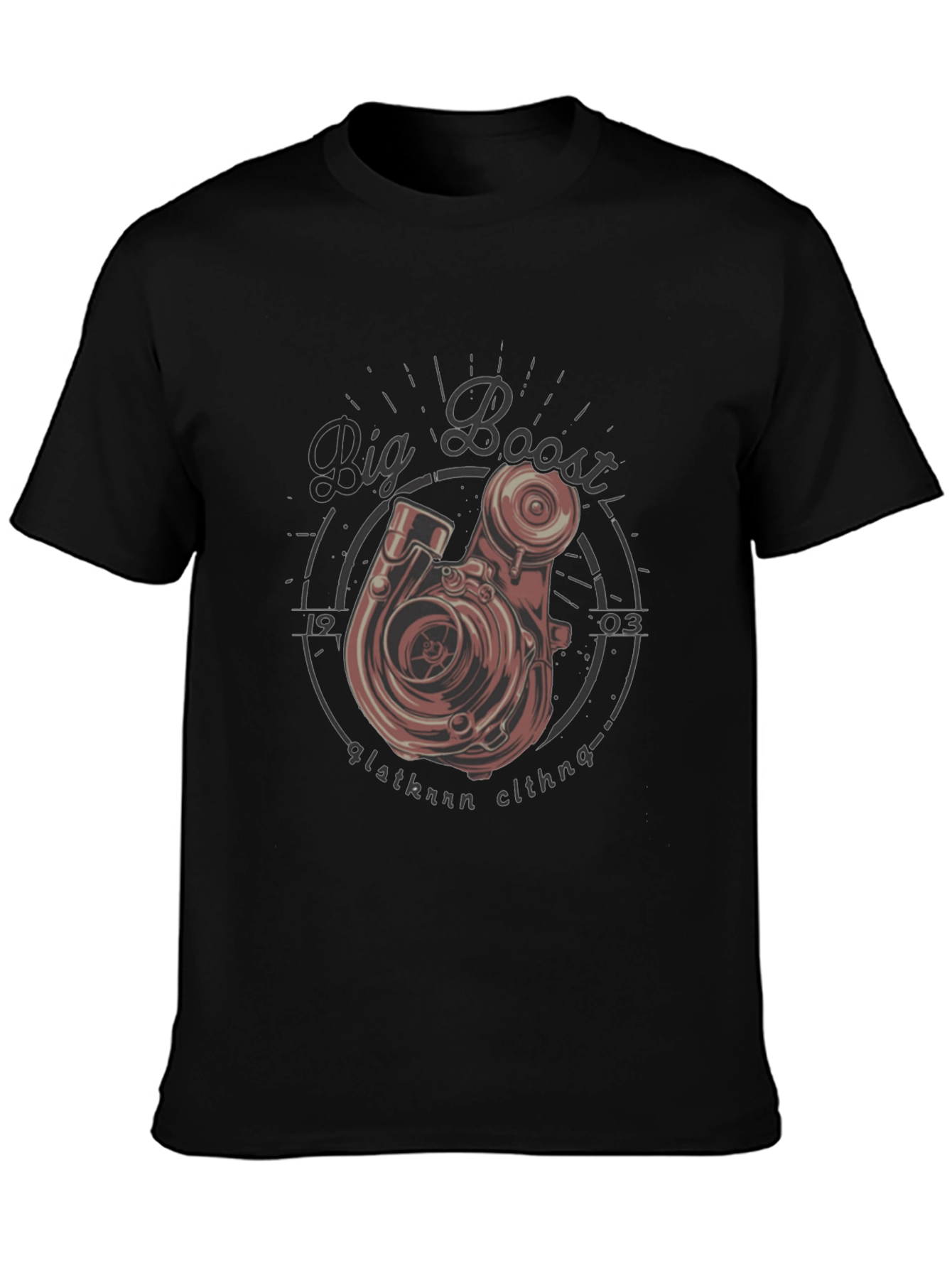 Big Boost Turbo T-Shirt - Automotive Enthusiast Apparel