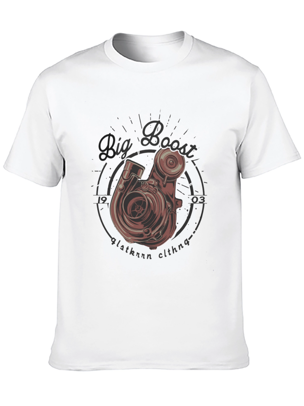 Big Boost Turbo T-Shirt - Automotive Enthusiast Apparel