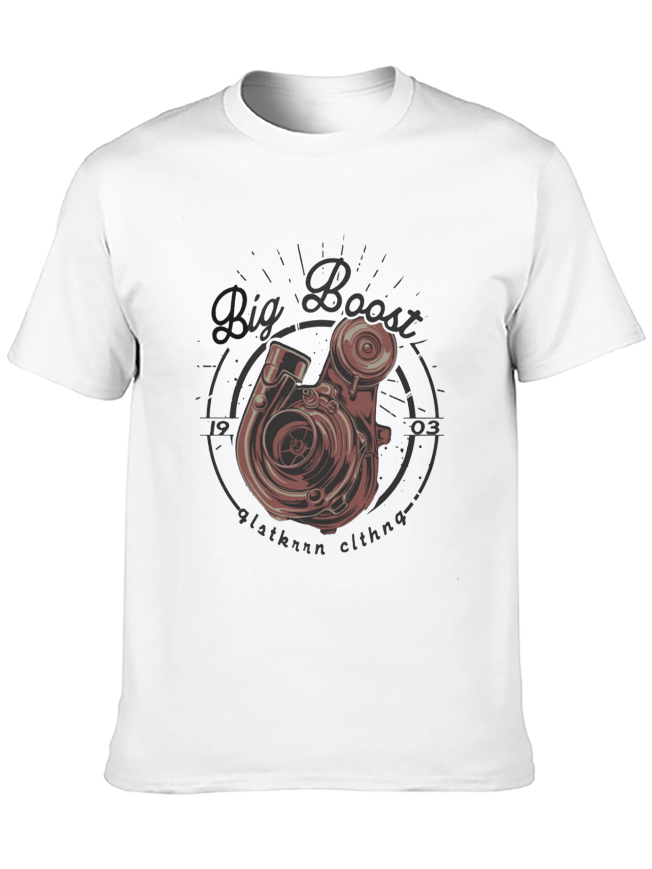 Big Boost Turbo T-Shirt - Automotive Enthusiast Apparel