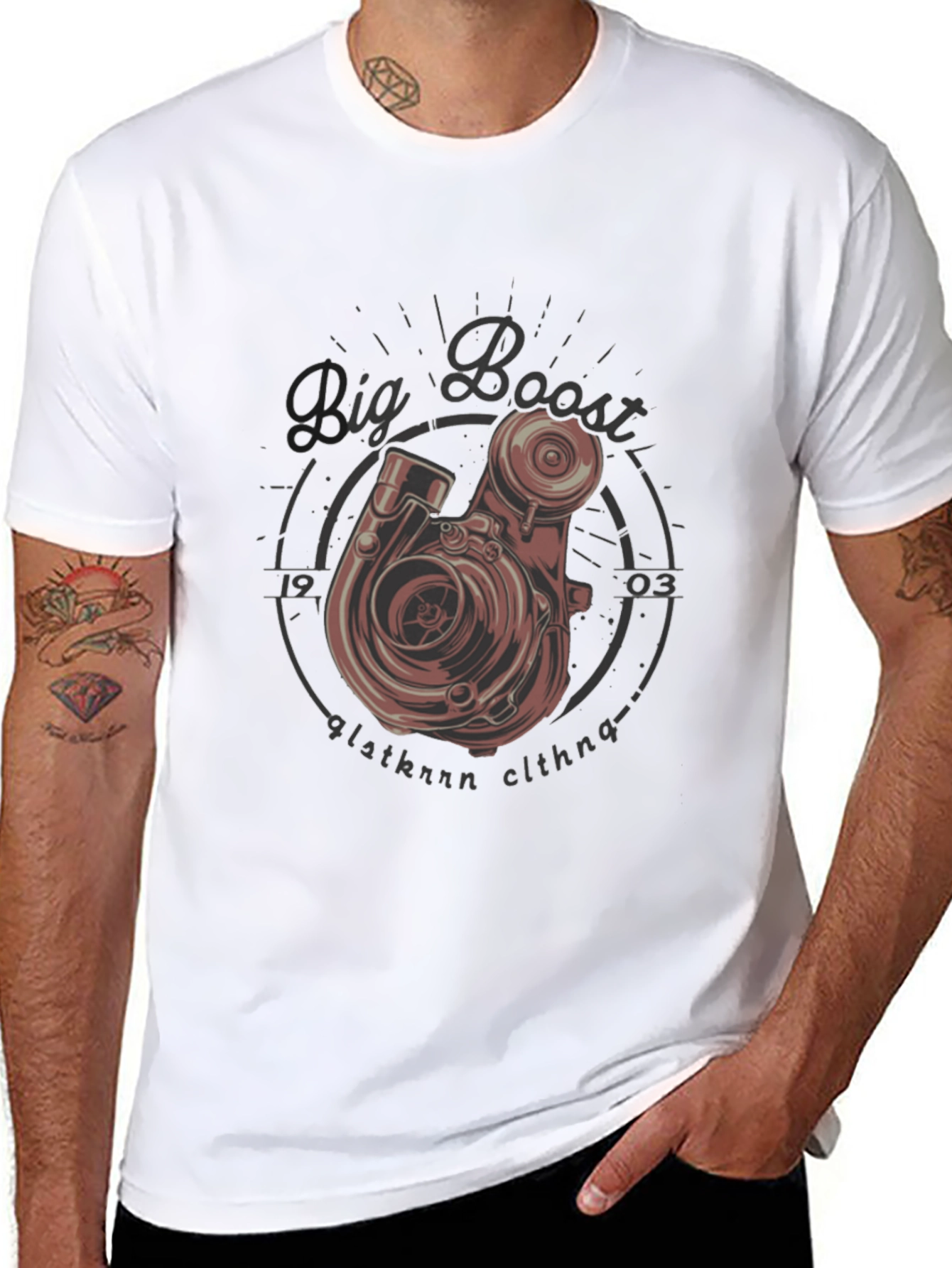 Big Boost Turbo T-Shirt - Automotive Enthusiast Apparel