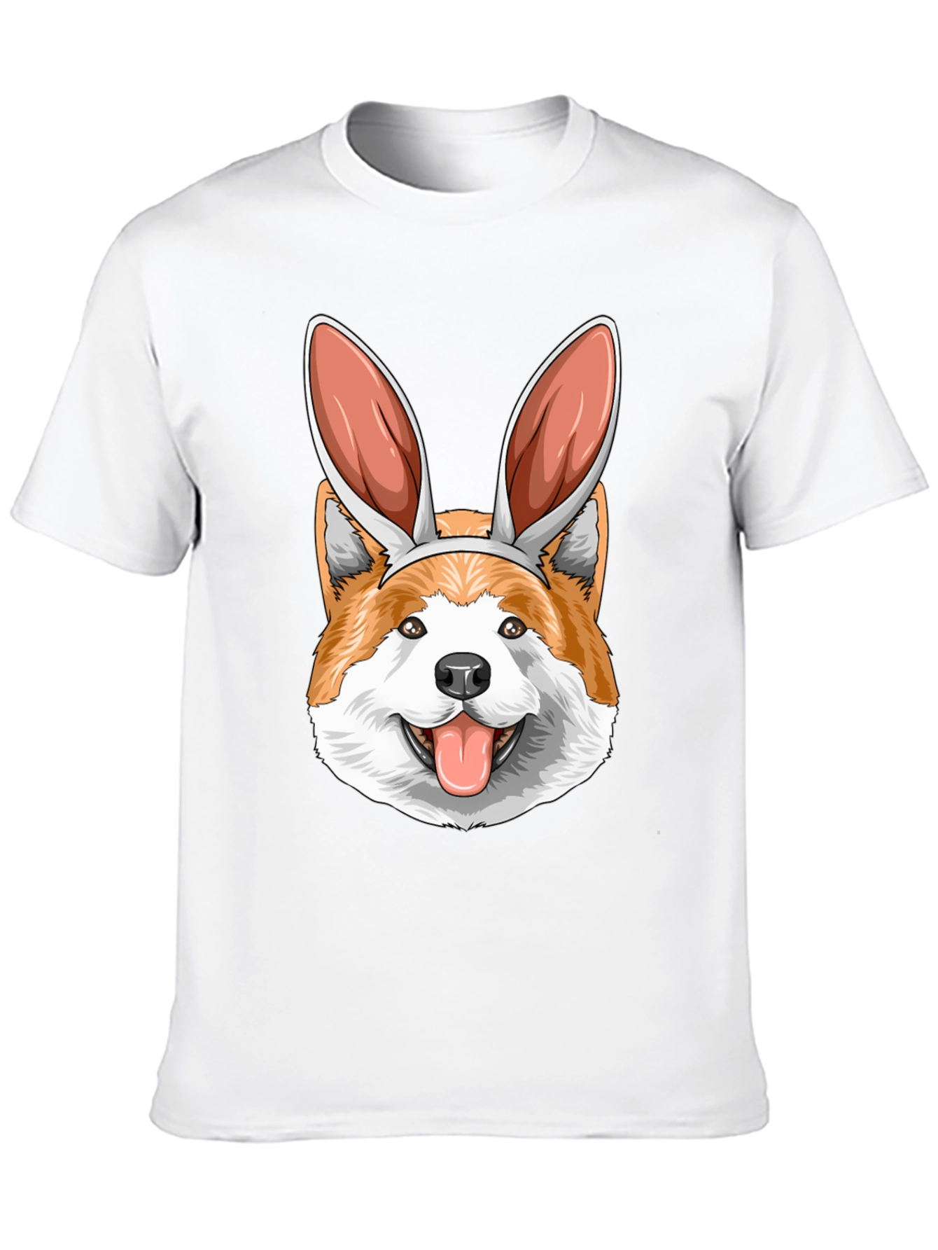 Easter Dog T-Shirt: Corgi Bunny Ears Tee