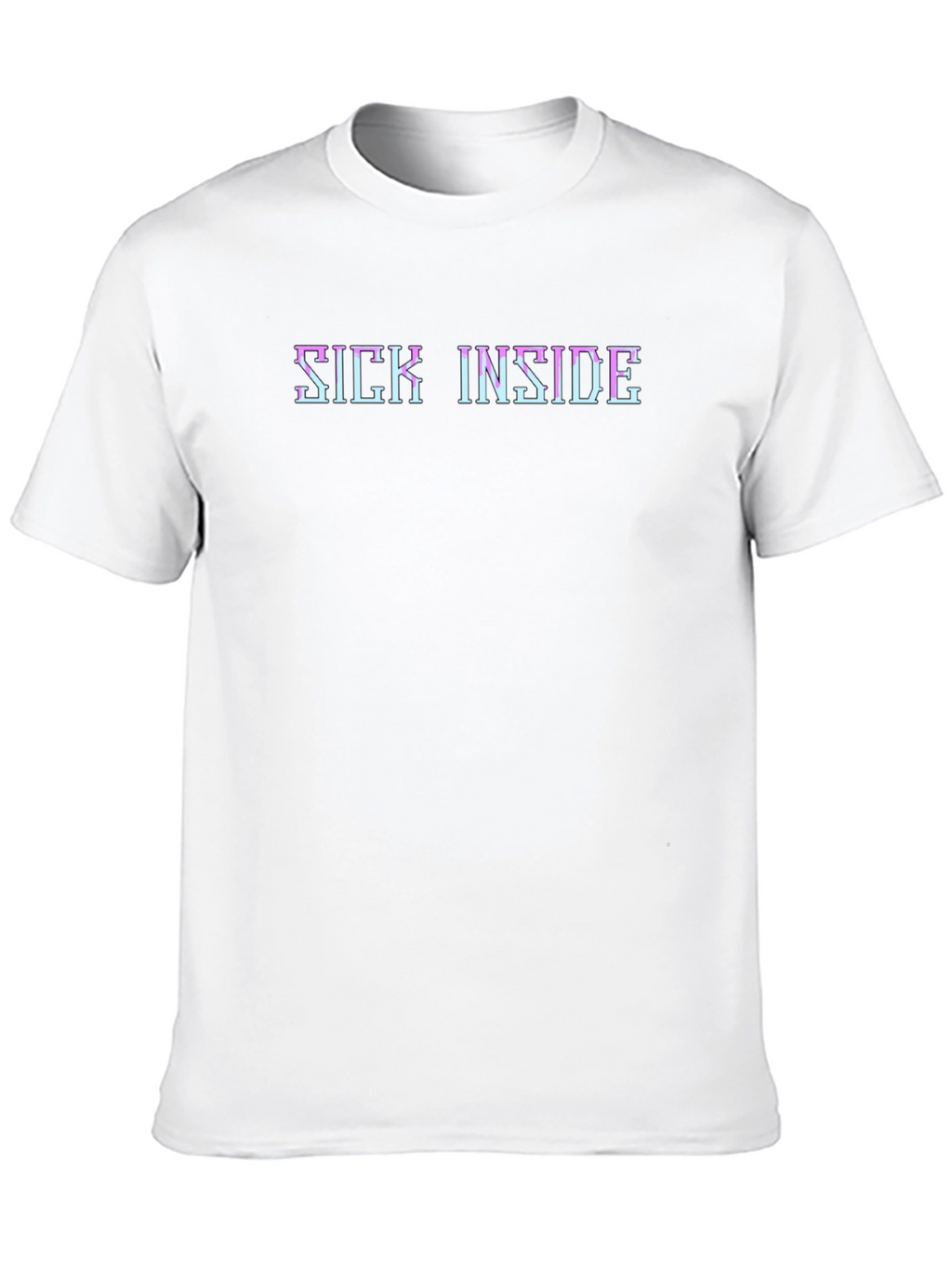 Sick Inside Graphic Tee - Edgy Aesthetic Shirt
