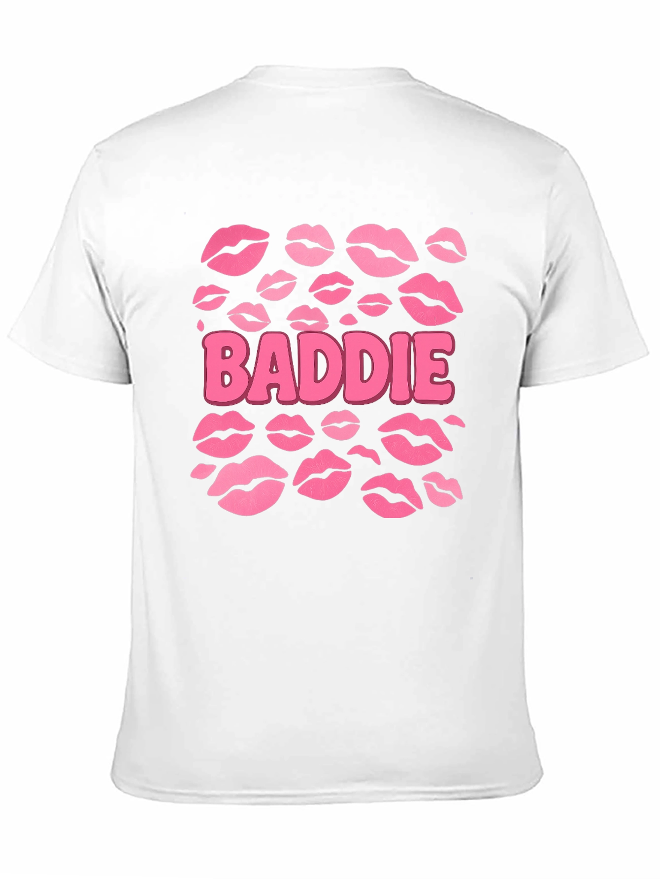Baddie Lips Graphic Tee - Trendy Womens Fashion